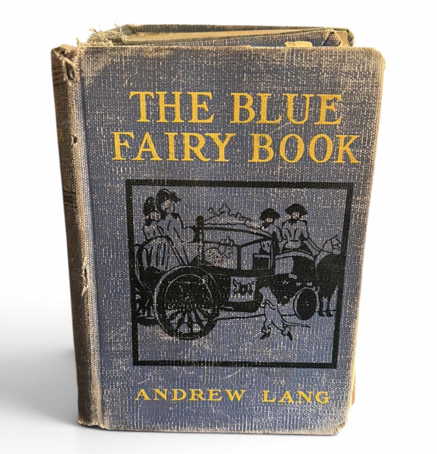 View 1 of THE BLUE FAIRY BOOK BY ANDREW LANG BOUND 1944