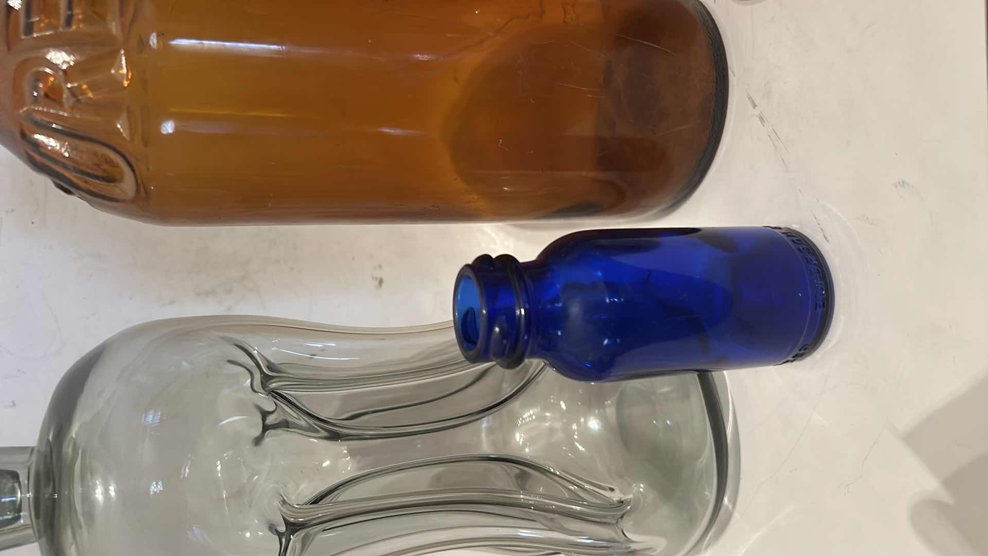 Photo 1 of COLLECTION OF BOTTLES, VASES, DECANTER AND MORE