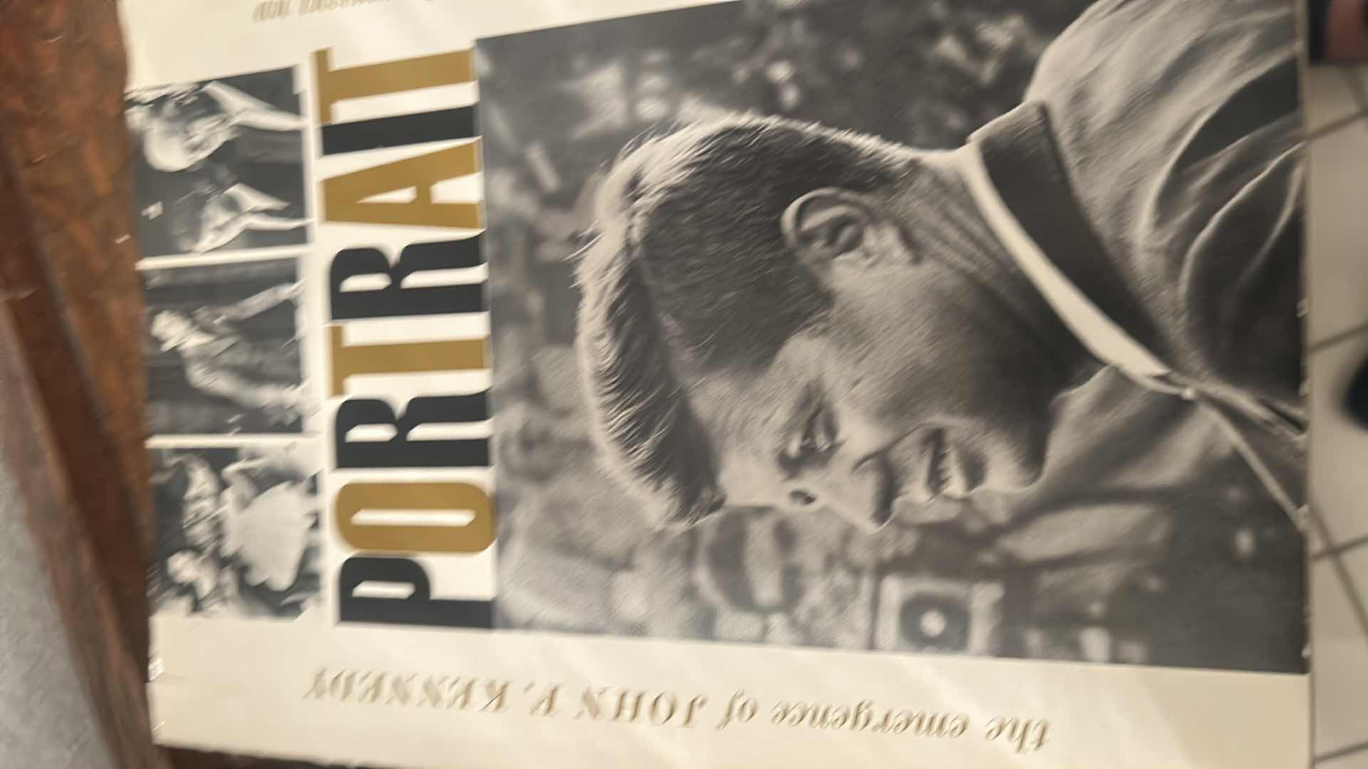 Photo 1 of MASTERPIECES LOUVRE / AMERICAN ANTHEM / PORTRAIT JFK HARD BACK BOOKS