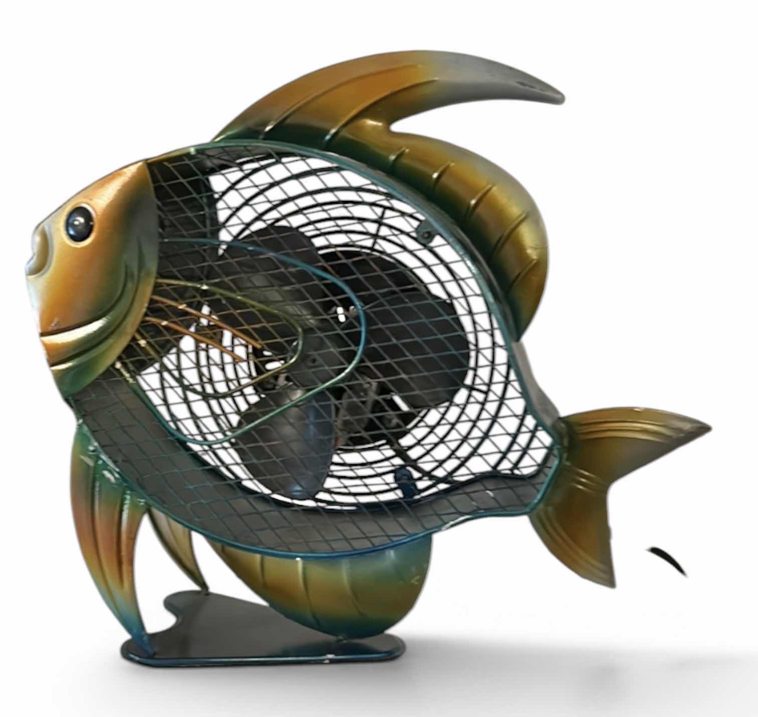 Photo 1 of METAL FISH FAN H13.5”