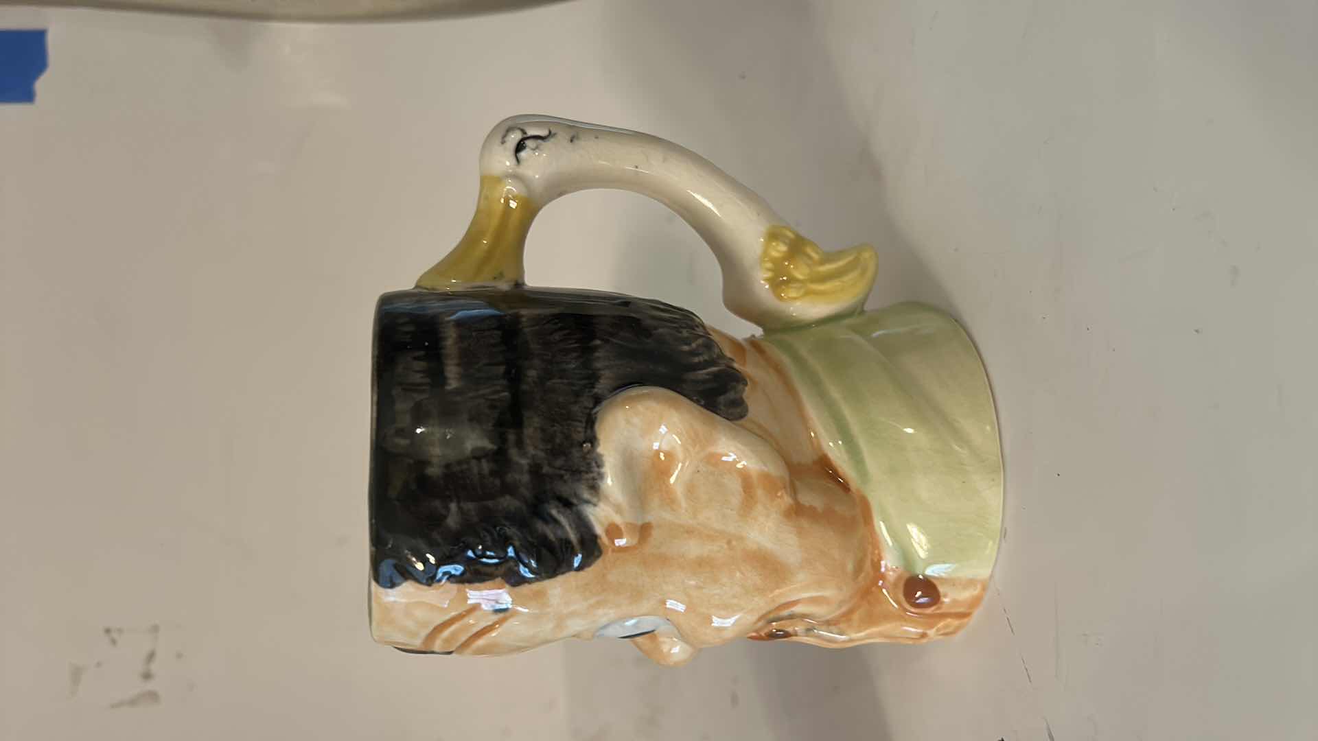 Photo 1 of 2 VINTAGE CERAMIC CHARACTER MUGS H5”