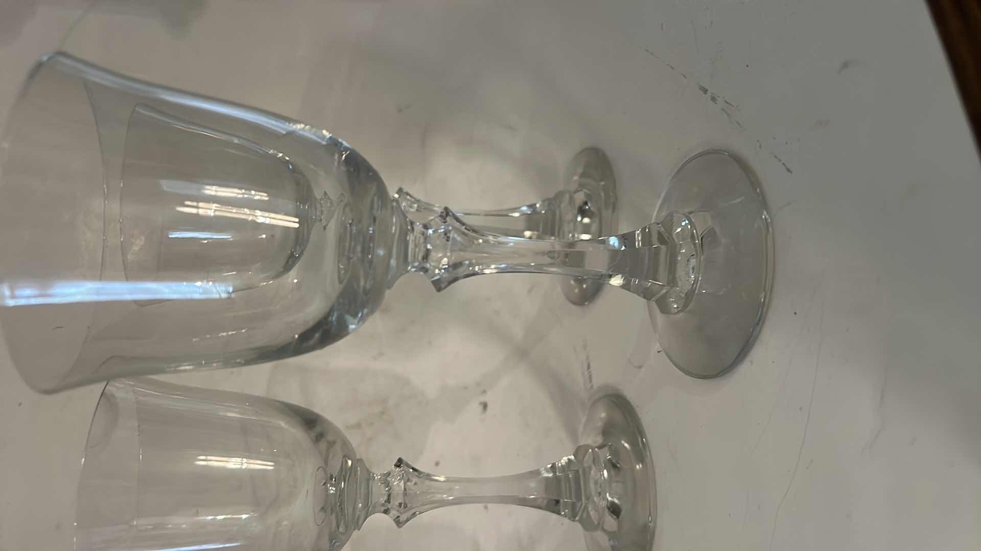 Photo 1 of 11- TIFFIN-FRANCISCAN MIRAGE CLARET WINE GLASSES