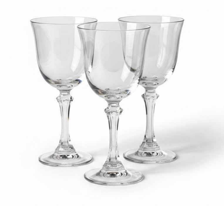 Photo 1 of 11- TIFFIN-FRANCISCAN MIRAGE CLARET WINE GLASSES
