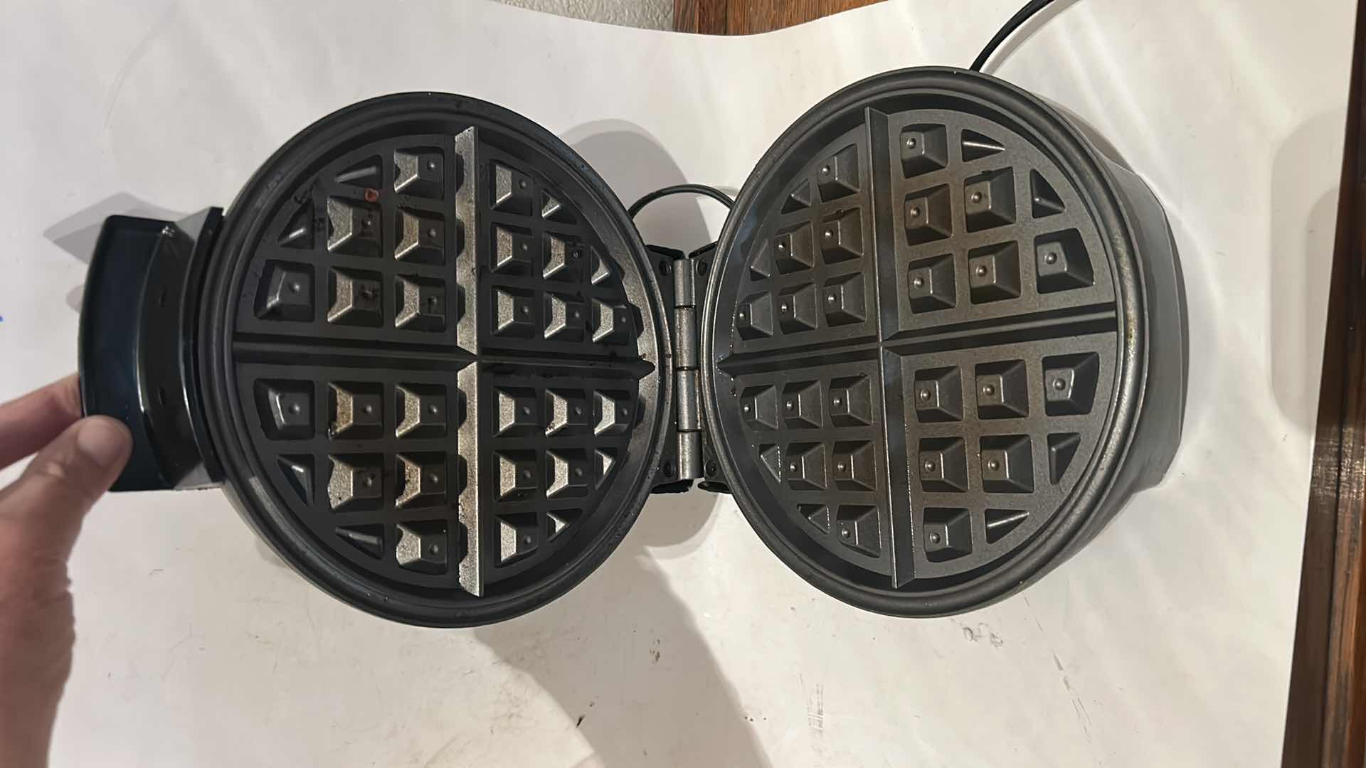Photo 1 of KITCHEN APPLIANCES- WAFFLE MAKER, OSKAR FOOD PROCESSOR