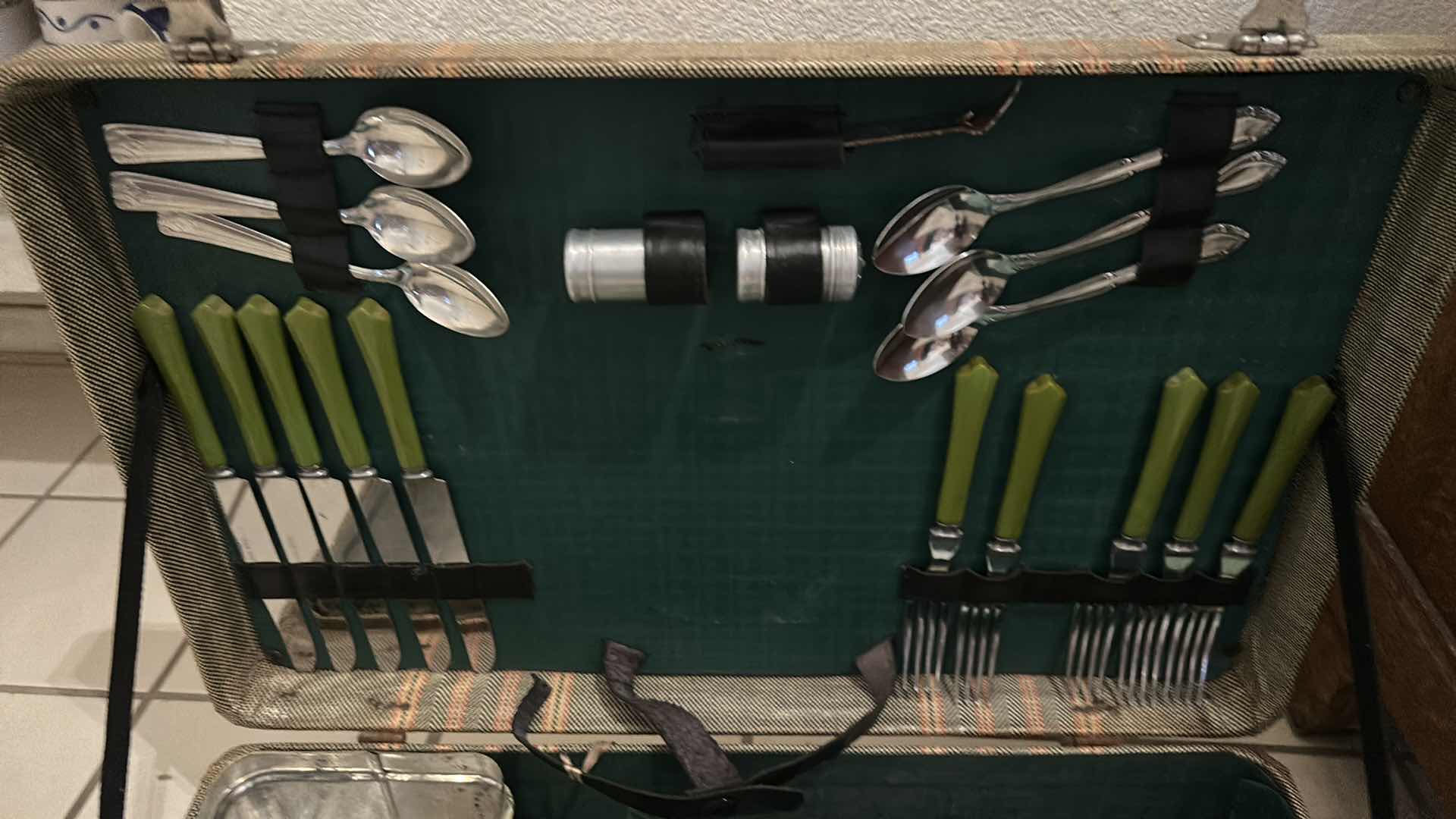 Photo 1 of VINTAGE PICNIC BASKET