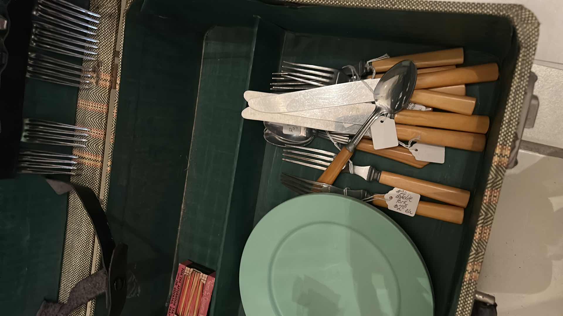 Photo 1 of VINTAGE PICNIC BASKET