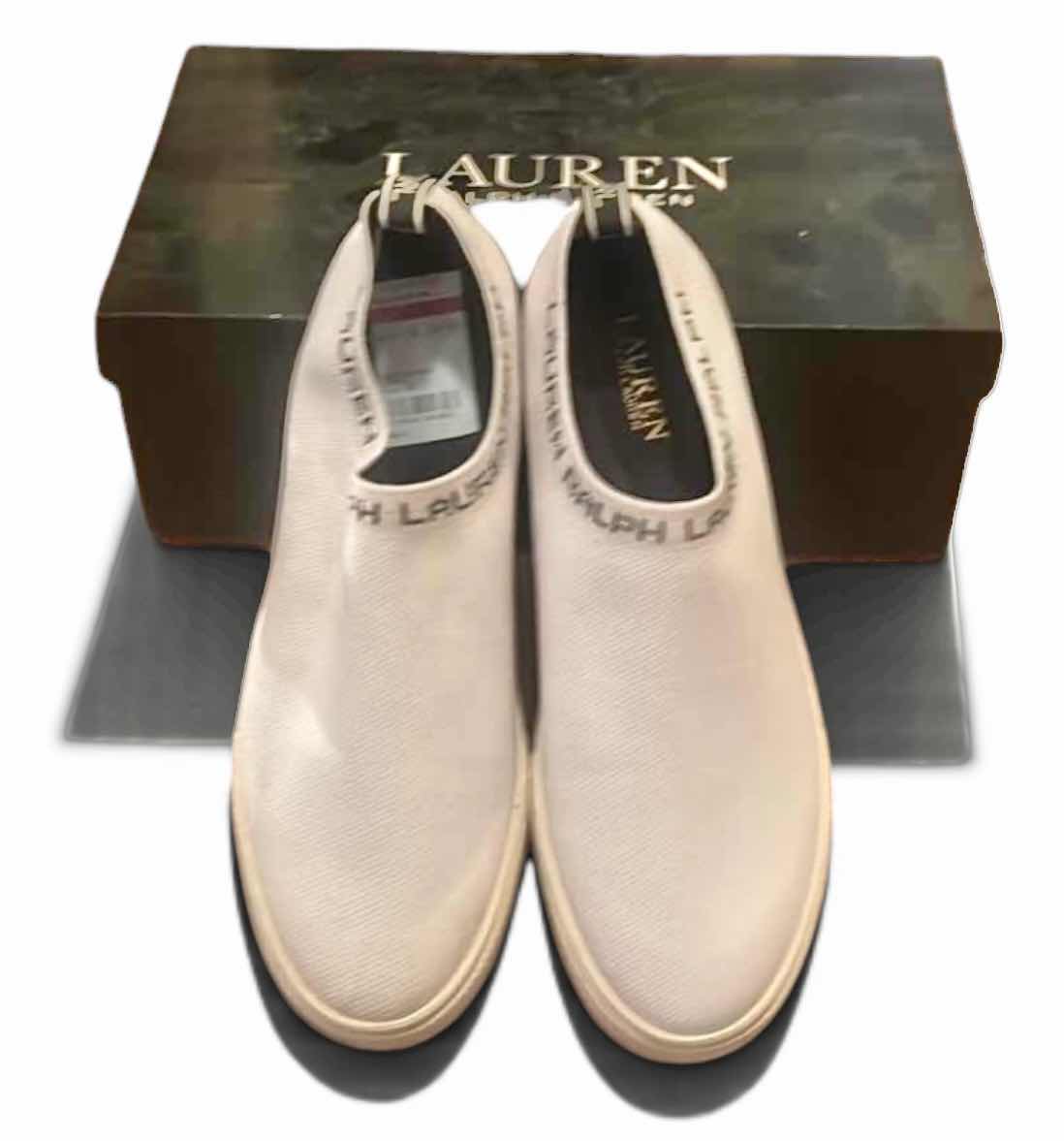 Photo 1 of RALPH LAUREN SLIP ON SNEAKERS SIZE 9