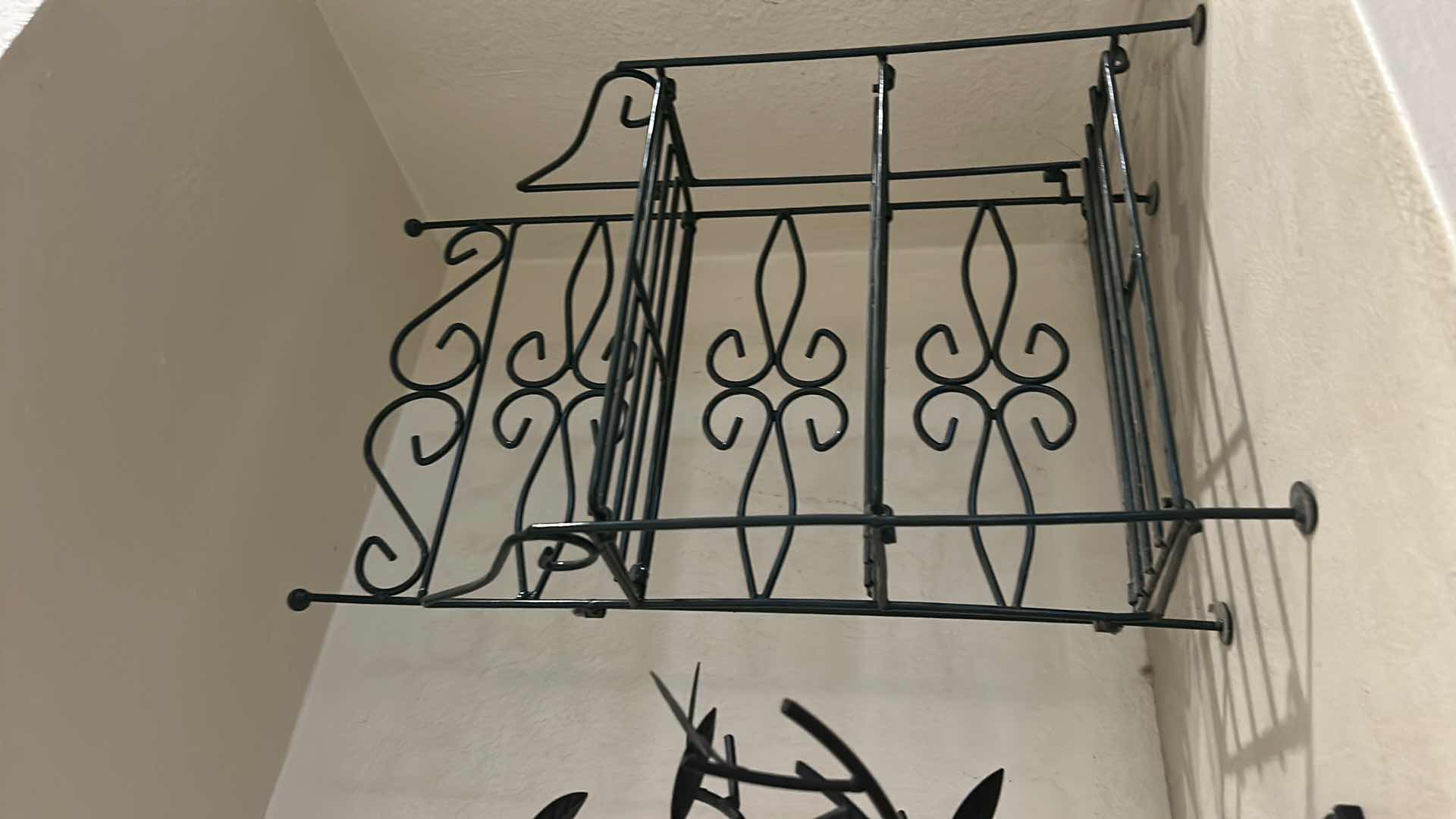 Photo 1 of METAL BOOKENDS, METAL TREE, COLLAPSIBLE STAND H 18”