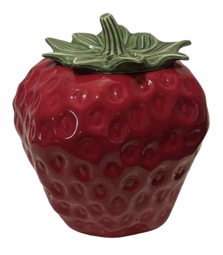 Photo 1 of STRAWBERRY COOKIE JAR H10”