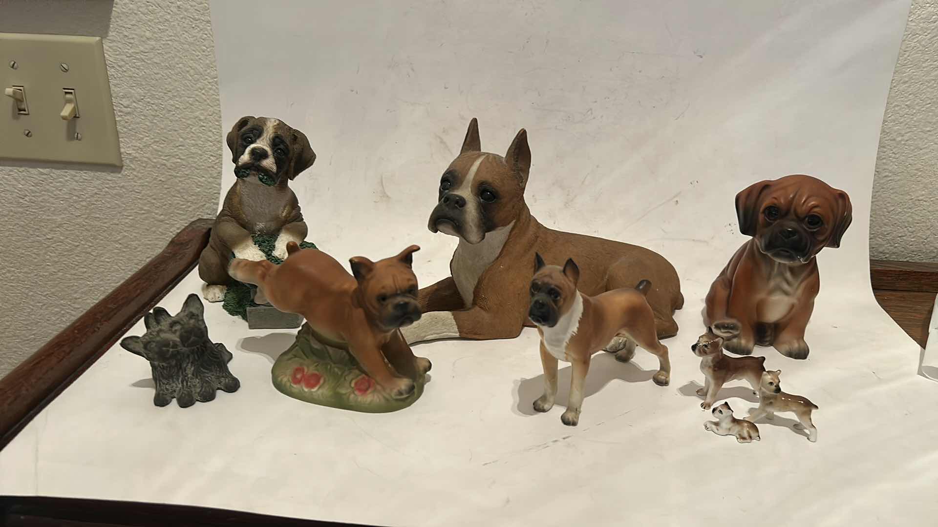 Photo 1 of 9 DOG FIGURINES