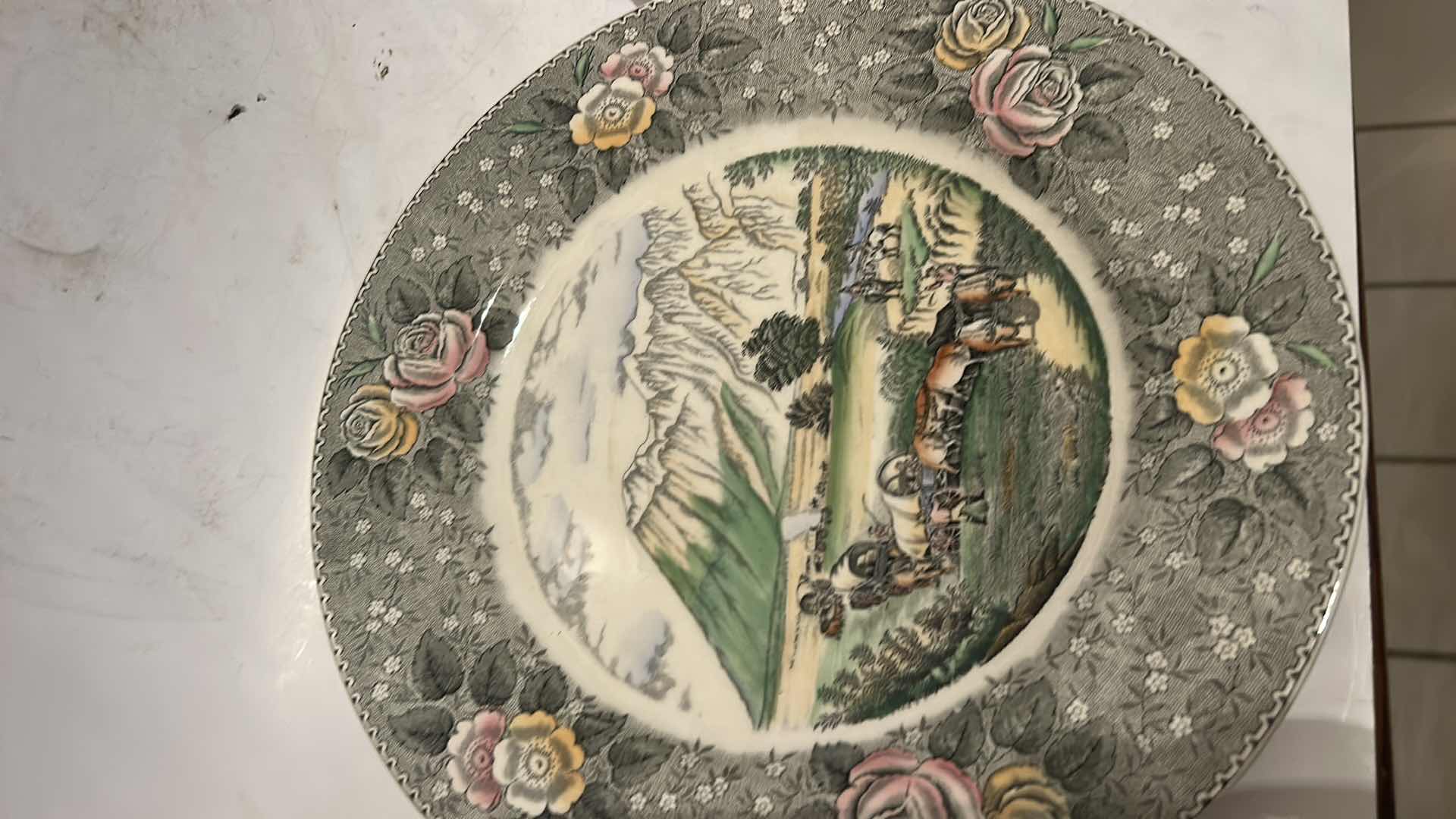 Photo 1 of 2 DECORATIVE ASIAN INSPIRED PLATES 11”