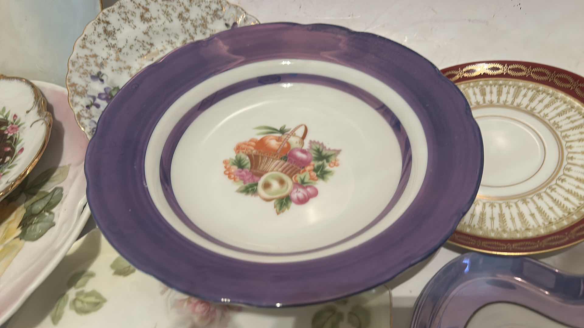 Photo 1 of 10- VARIOUS CHINA / PORCELAIN PLATES