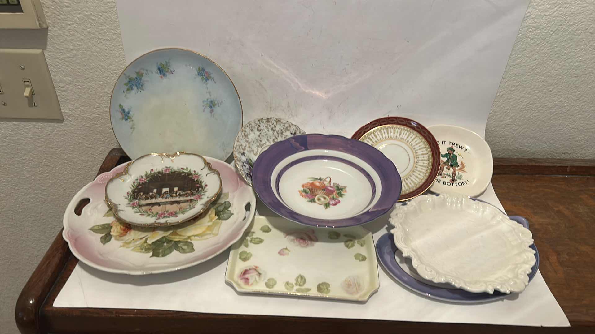 Photo 1 of 10- VARIOUS CHINA / PORCELAIN PLATES