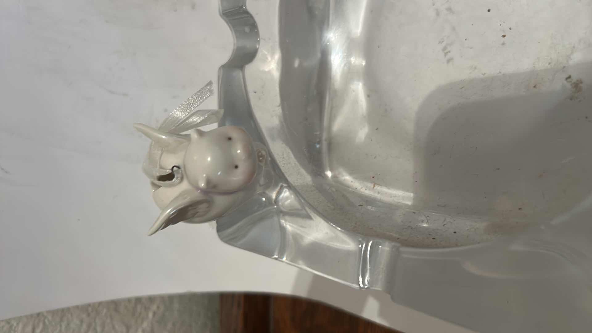 Photo 1 of 3 ASHTRAYS & TINY PORCELAIN PIG