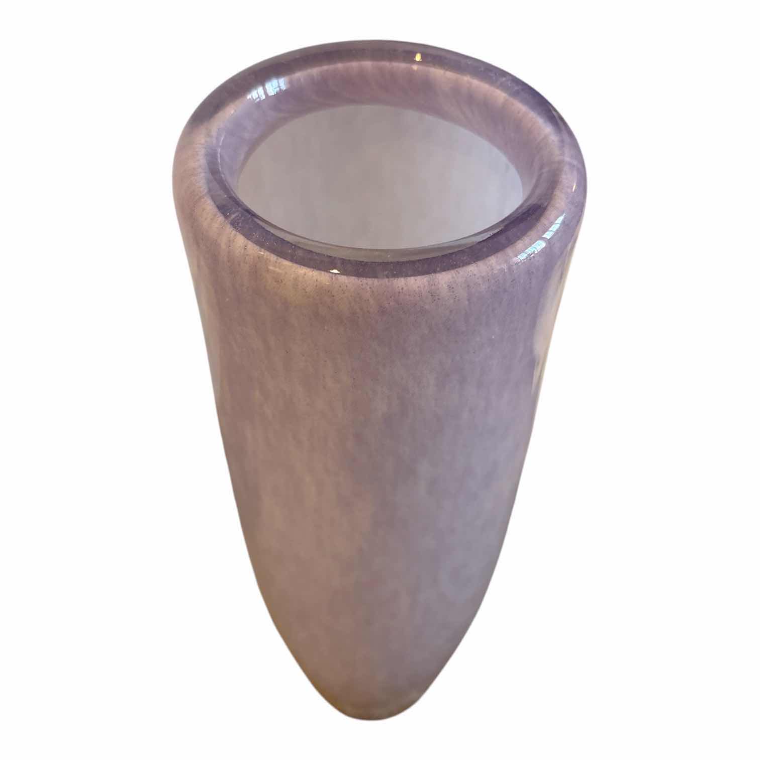 Photo 1 of (2)PCS MIKASA LAVENDER BUD VASE H14”