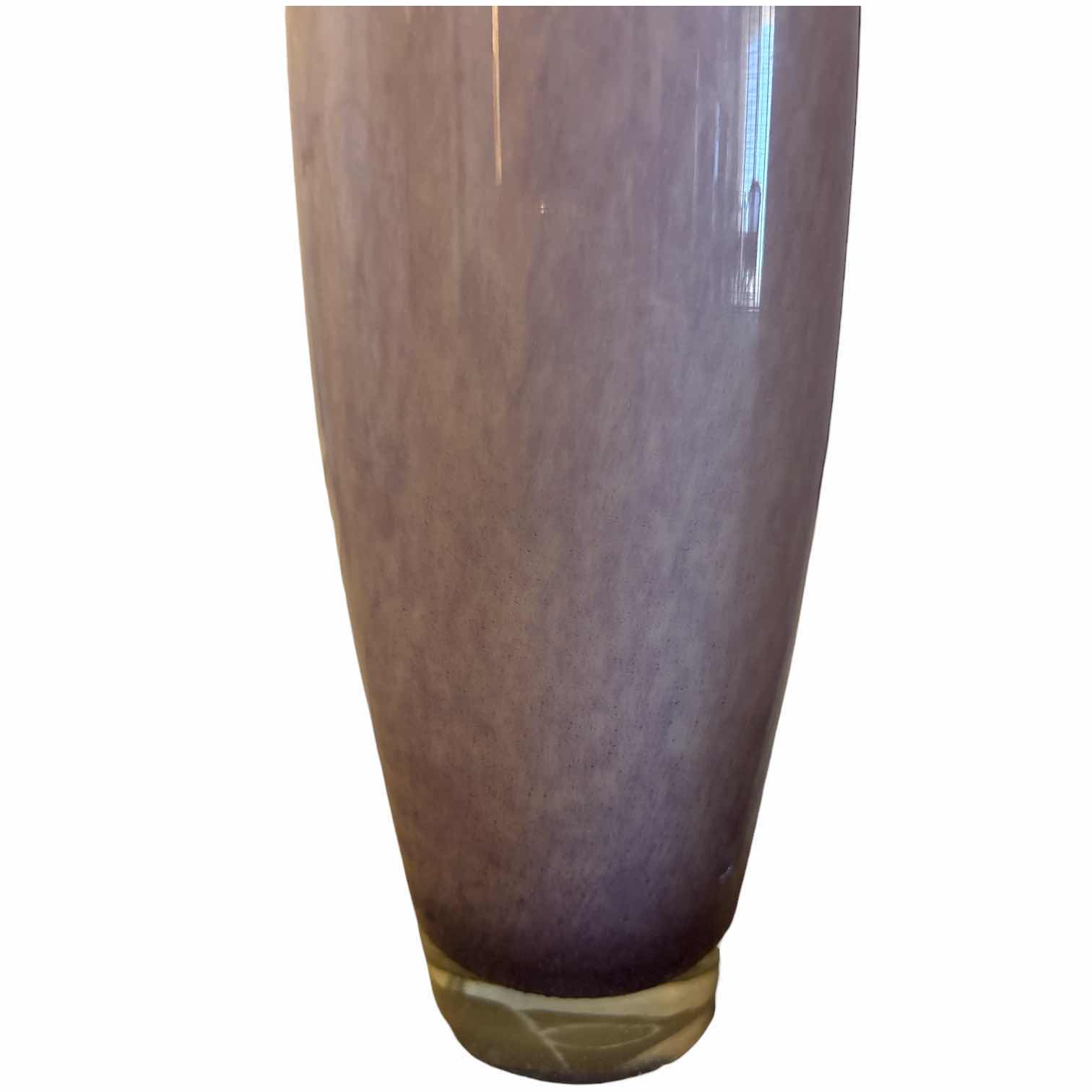 Photo 1 of (2)PCS MIKASA LAVENDER BUD VASE H14”