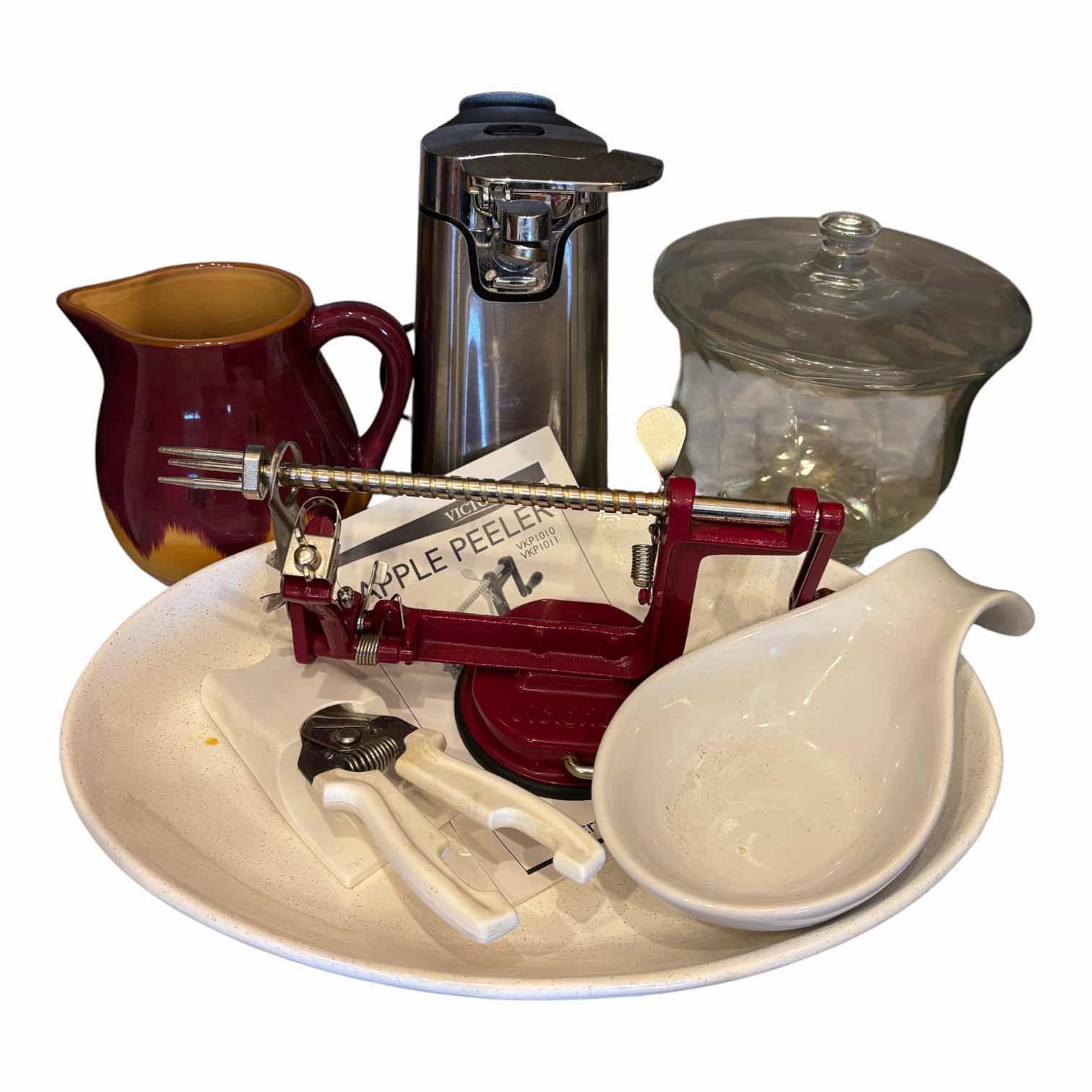 Photo 1 of KITCHEN GADGETS & TOOLS: APPLE PEELER, ELECTRIC CAN OPENER, SPOON REST & MORE