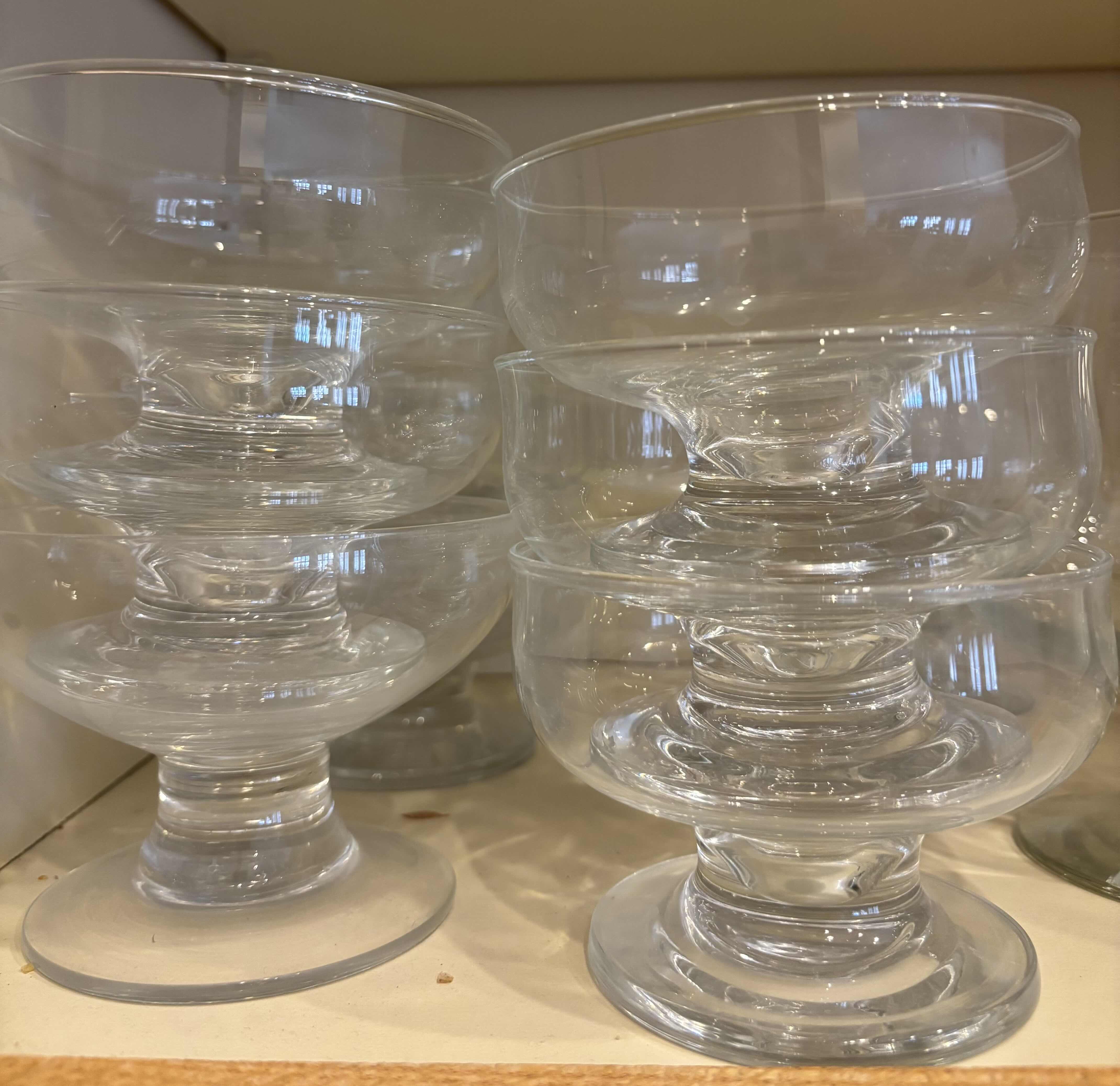 Photo 1 of CONTENTS OF KITCHEN CABINET GLASSWARE