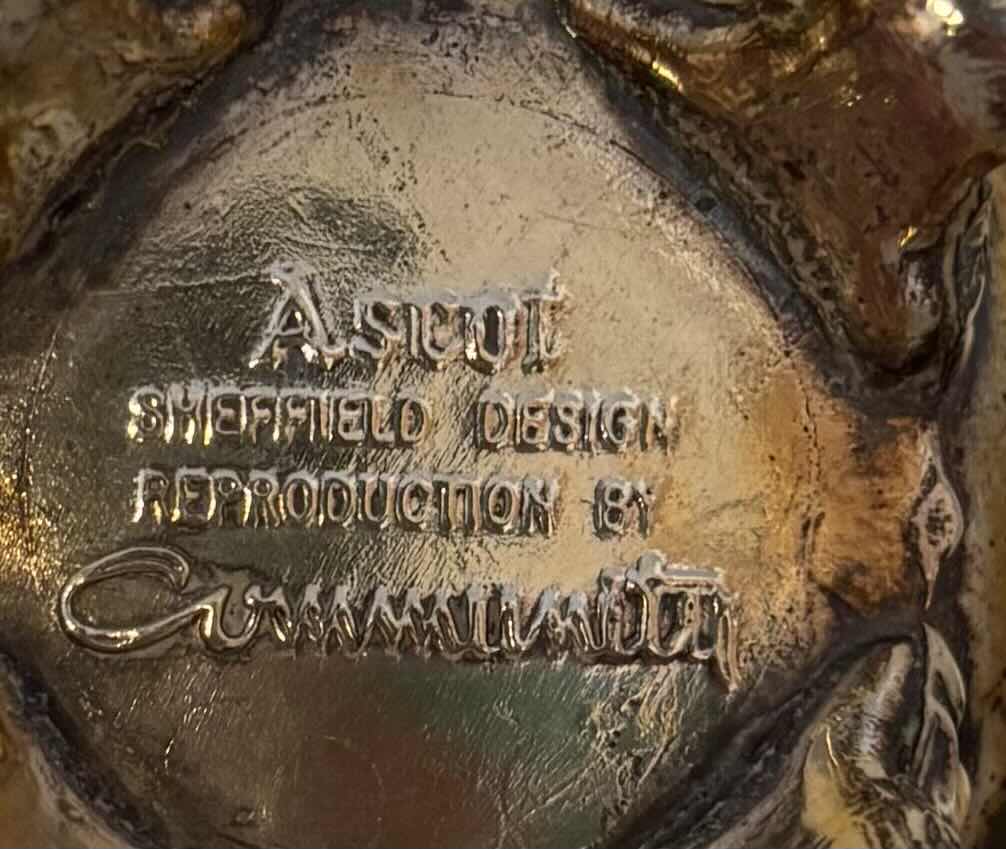 Photo 1 of VINTAGE ASCOT SHEFFIELD DESIGN REPRODUCTION BY COMMUNITY SALT & PEPPER SHAKERS
