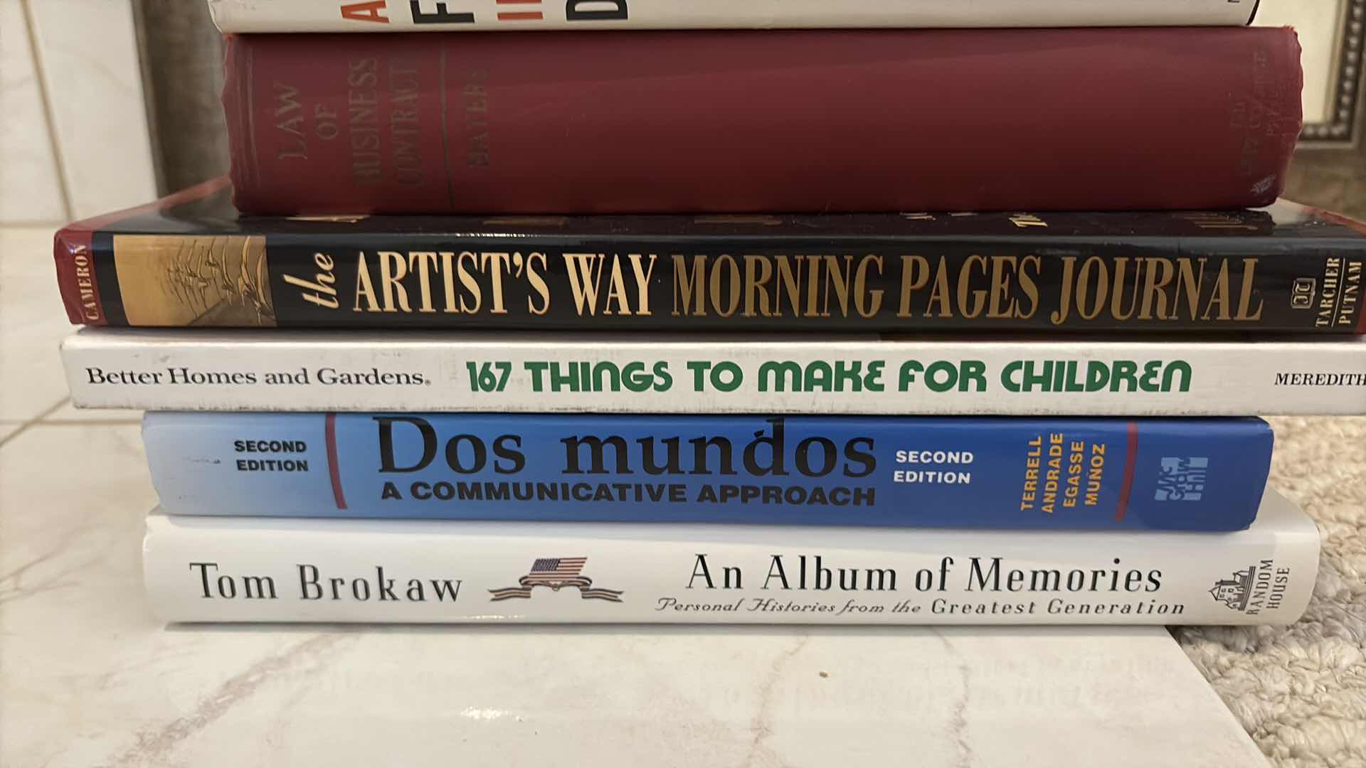 Photo 1 of (8)PCS BOOKS ARTIST JOURNAL, THESAURUS AND ANTHEM OF MEMORIES