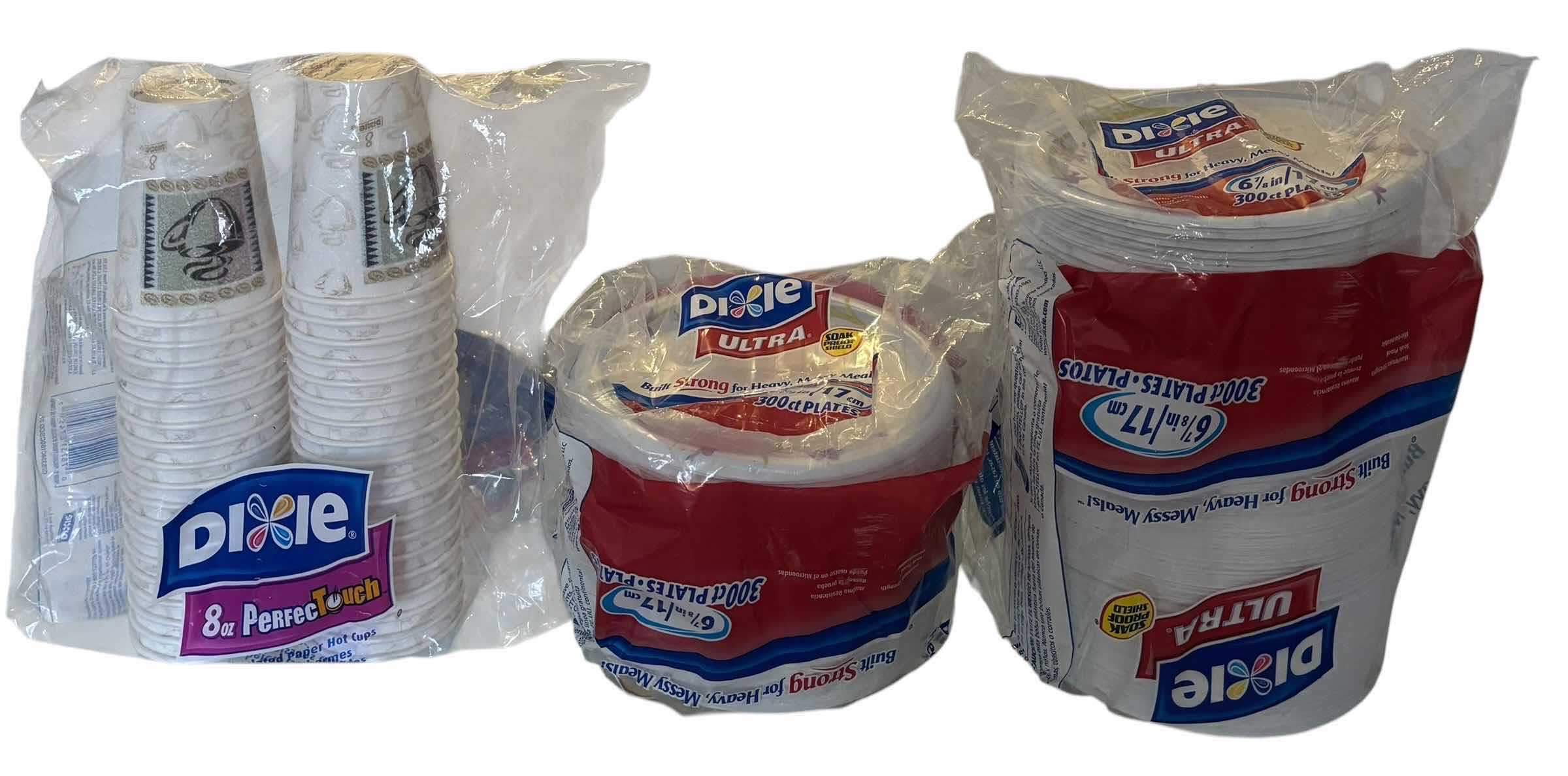 Photo 1 of DIXIE BRAND 8OZ CUPS & 6” PLATES