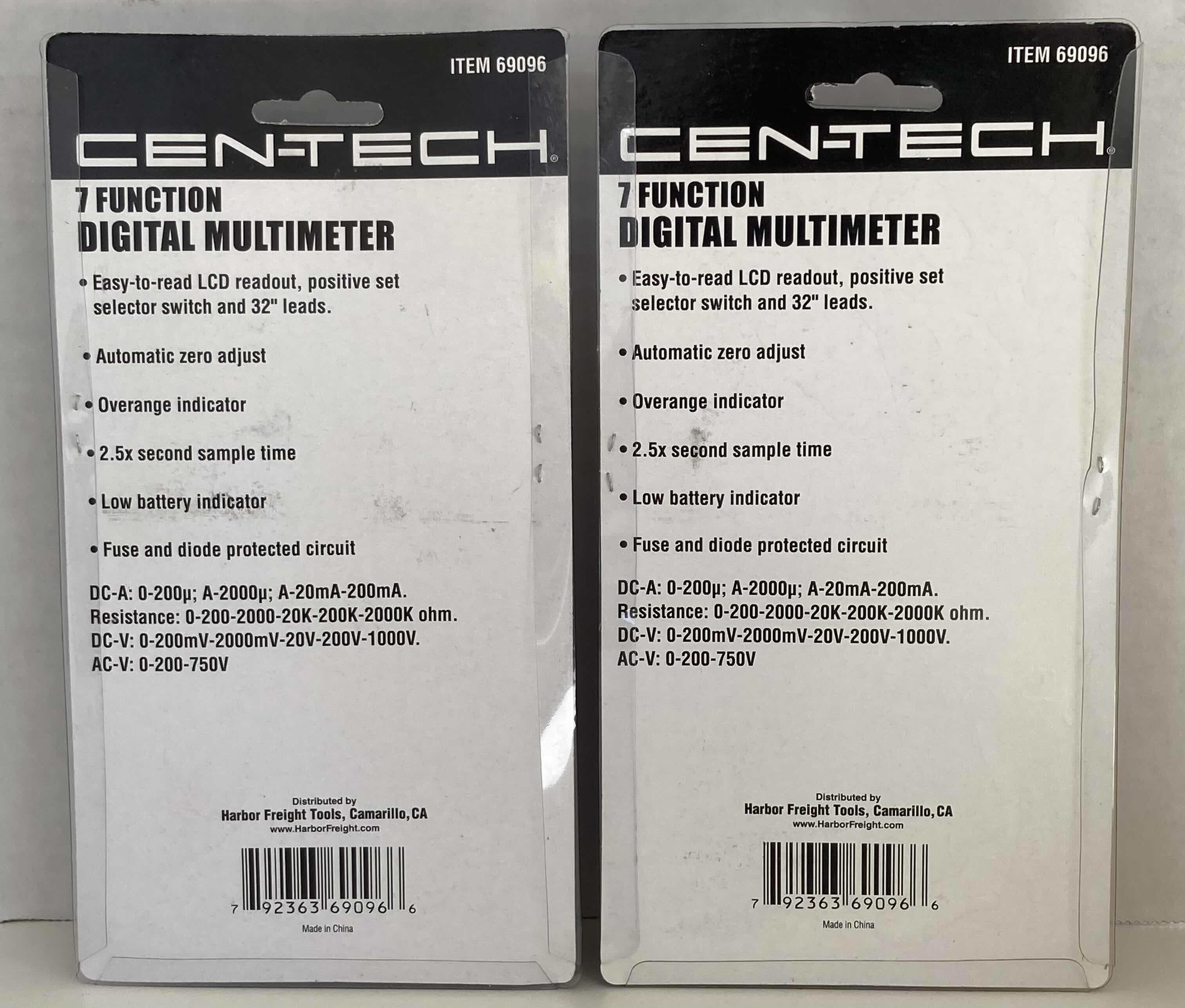 Photo 2 of NEW CEN-TECH 7 FUNCTION DIGITAL MULTIMETER