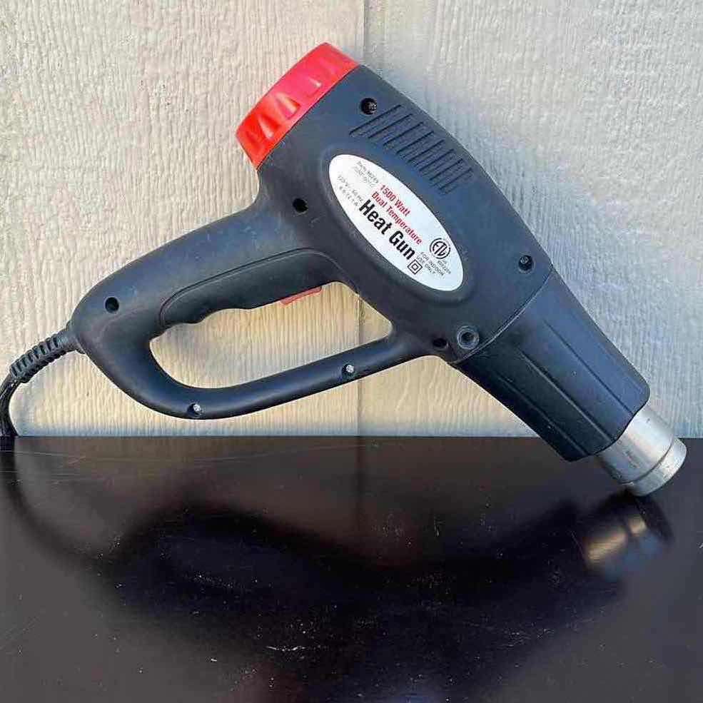 Photo 2 of DRILL MASTER DUAL TEMP 1500 HEAT GUN MODEL JSRF-601C