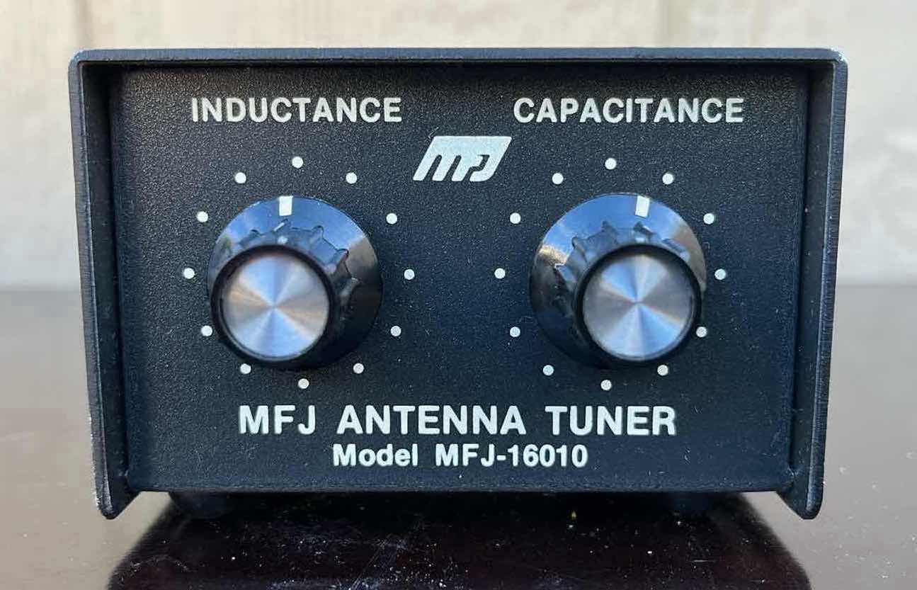 Photo 2 of MFJ RANDOM WIRE ANTENNA TUNER MODEL MJF-16010 W ORIGINAL MANUAL & BOX