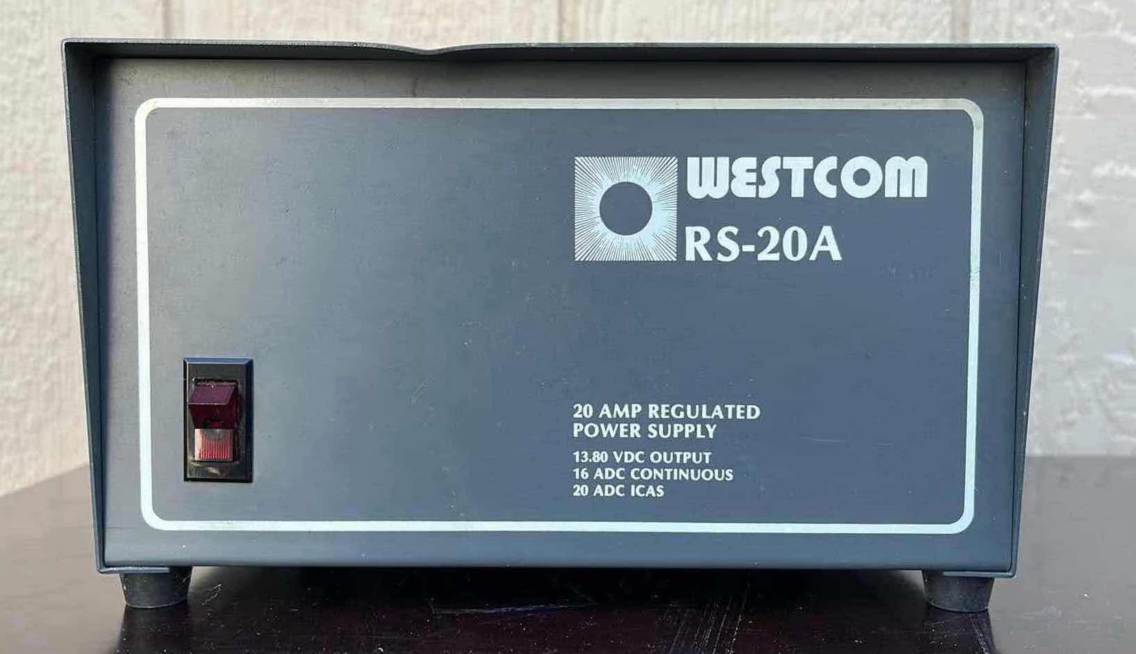 Photo 1 of WESTCOM 20 AMP REGULATED POWER SUPPY