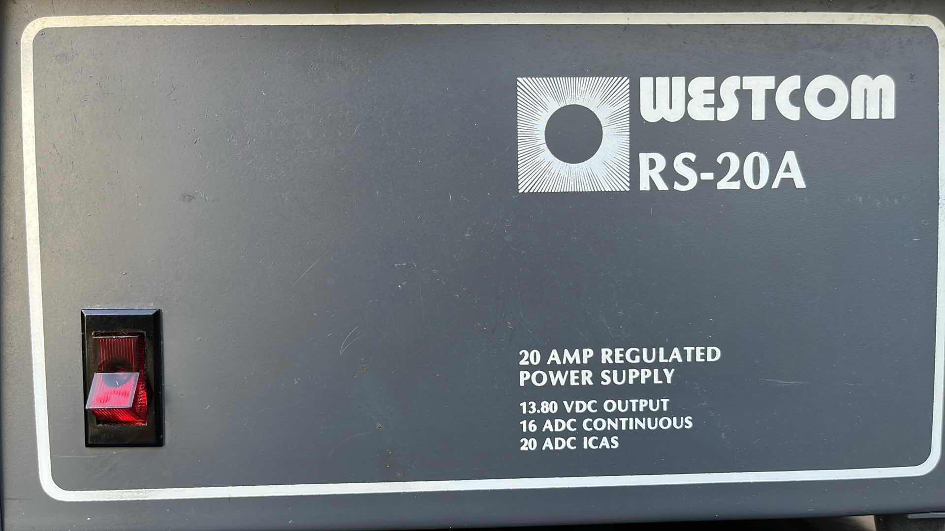 Photo 5 of WESTCOM 20 AMP REGULATED POWER SUPPY