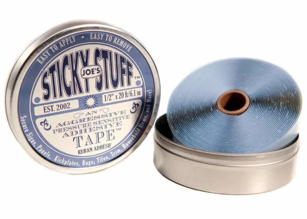 Photo 1 of NEW JOE’S STICKY STUFF 1/2” x 20’ AGRESSIVE PRESSURE-SENSITIVE ADHESIVE TAPE