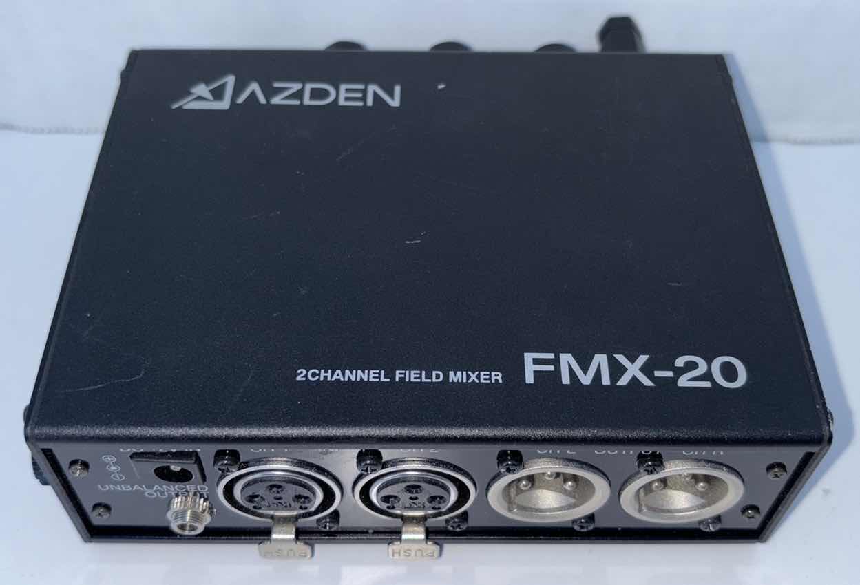 Photo 4 of AZDEN FMX-20 MICROPHONE FIELD MIXER