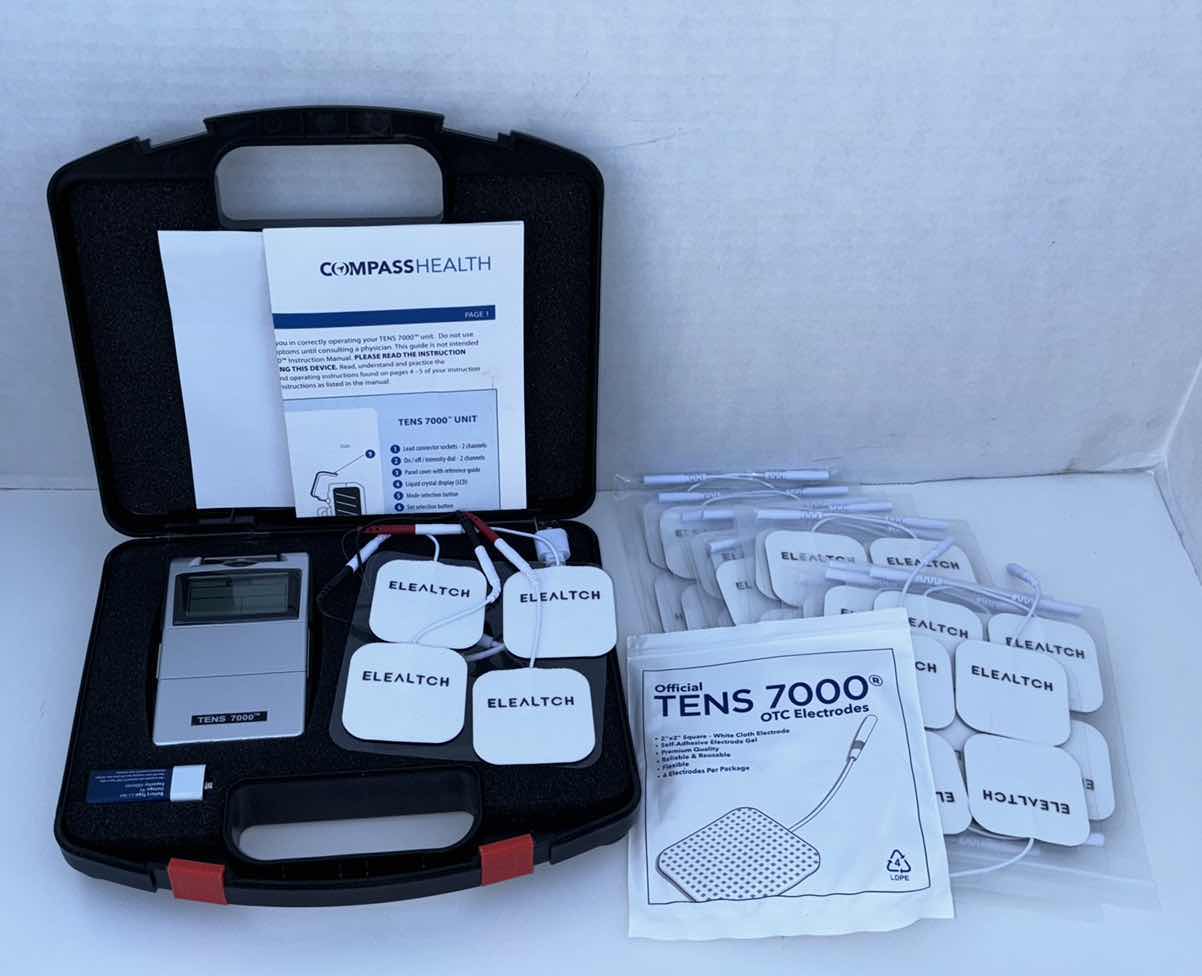 Photo 1 of TENS 7000 DIGITAL STIMULATOR FOR BACK PAIN/ SCIATICA/NERVE/HIP PAIN RELIEF, INCLUDES EXTRA ELECTRODE PADS