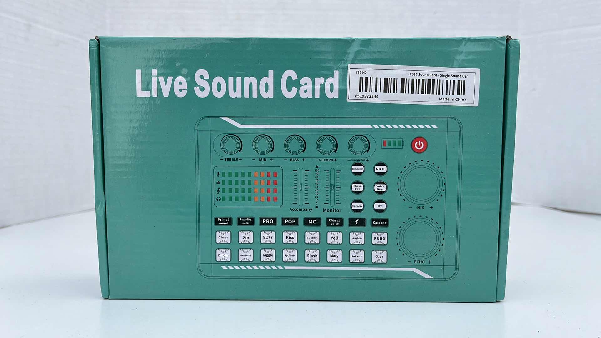 Photo 2 of PROFESSIONAL LIVE SOUND CARD MODEL F998