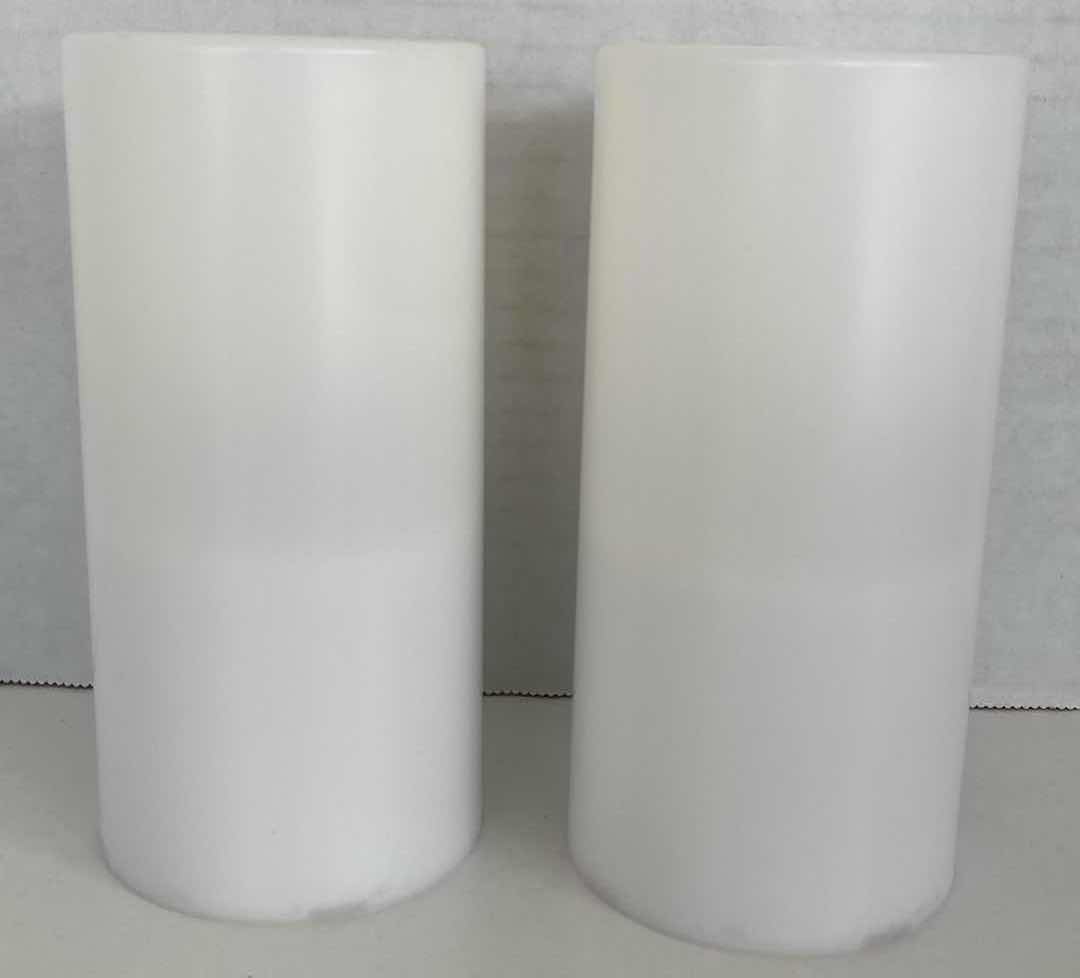 Photo 1 of BATTERY OPERATED COLOR CHANGING CANDLES (SET OF 2)