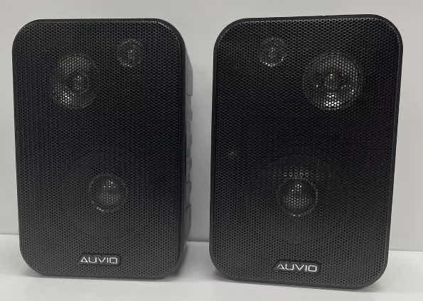 Photo 1 of AUVIO 100W 3-WAY INDOOR/OUTDOOR SPEAKERS