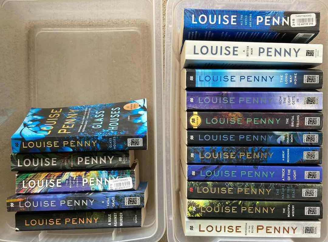 Photo 1 of BOOKS- CRIME FICTION NOVALS COLLECTION BY LOUISE PENNY (16)