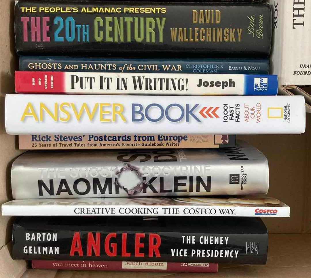 Photo 3 of BOOKS- NONFICTION HARD BACK & SOFT BACK BOOKS (18)