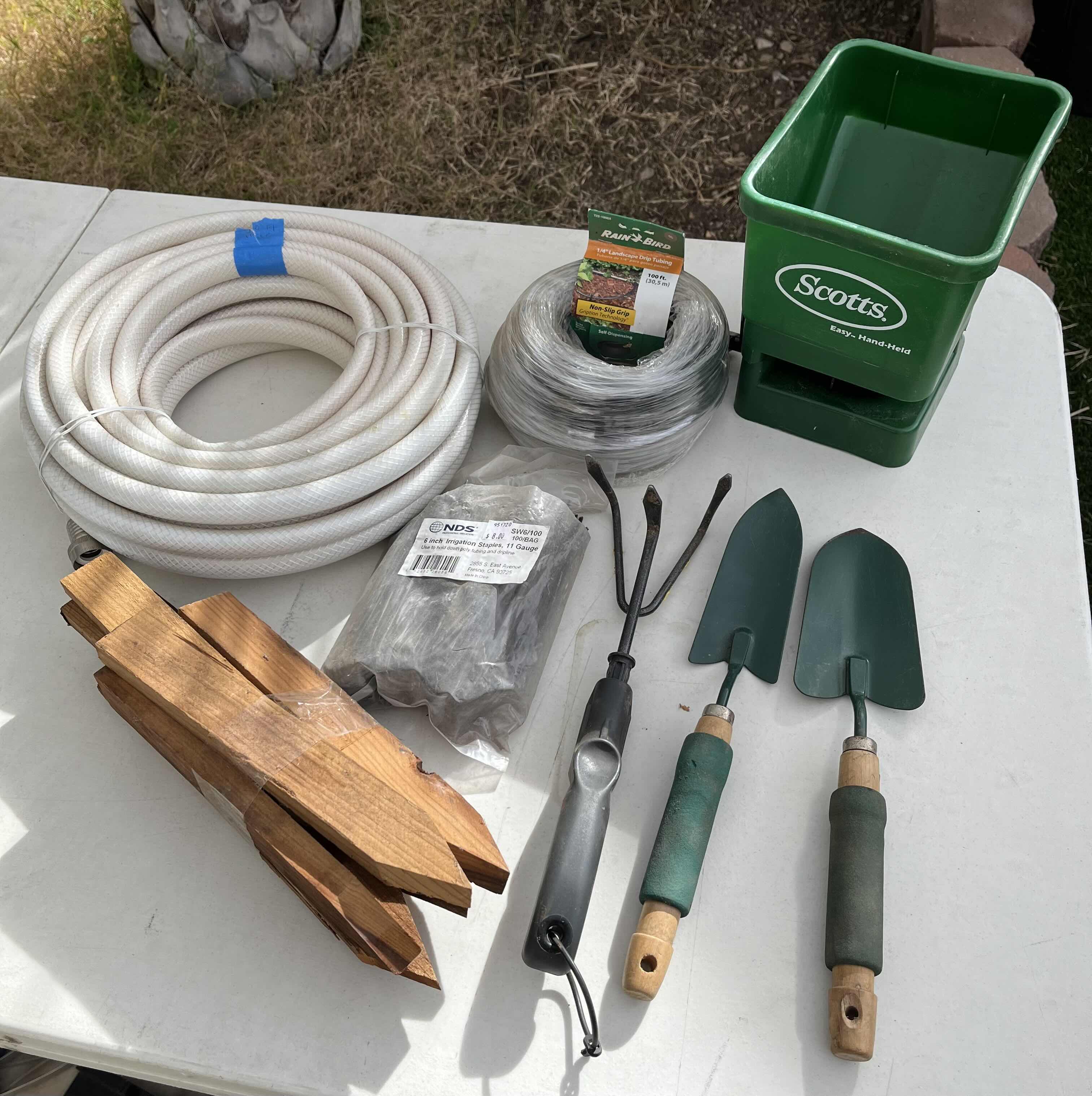 Photo 1 of GARDENING SUPPLIES & HAND TOOLS (8)