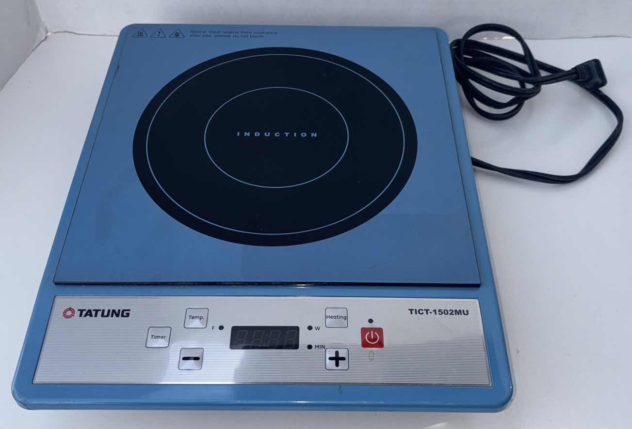 Photo 1 of TATUNG PORTABLE INDUCTION COOKTOP (TICT-1502MU)