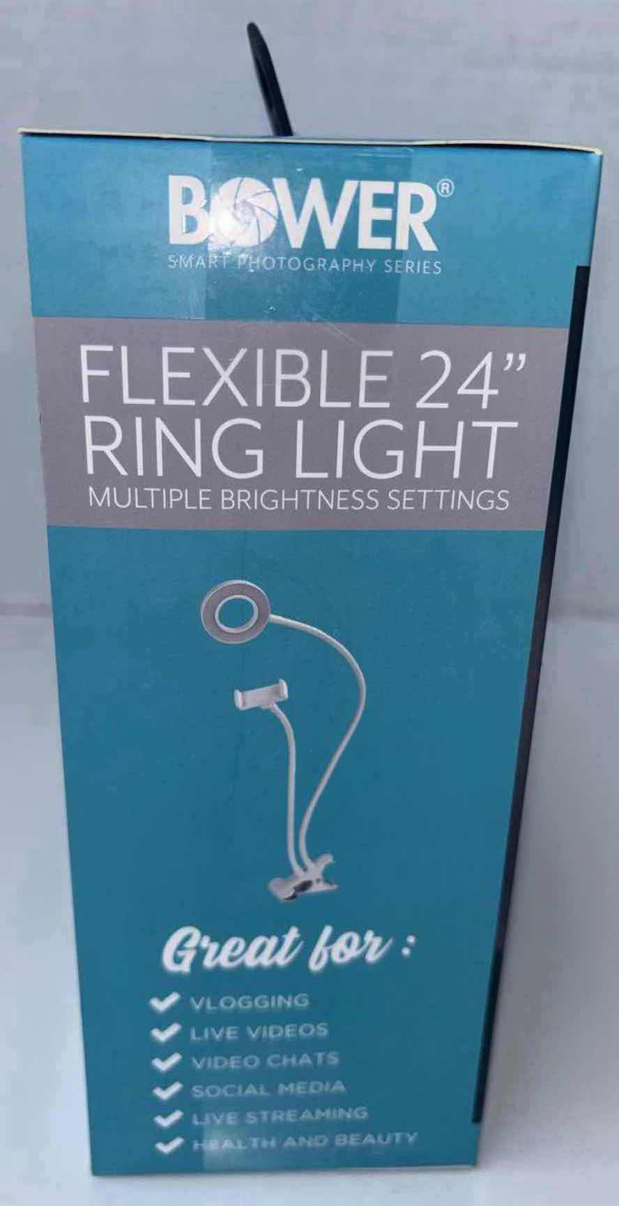 Photo 3 of NEW BOWER SMART PHOTOGRAPHY SERIES FLEXIBLE 24” RING LIGHT (WA-FL24)