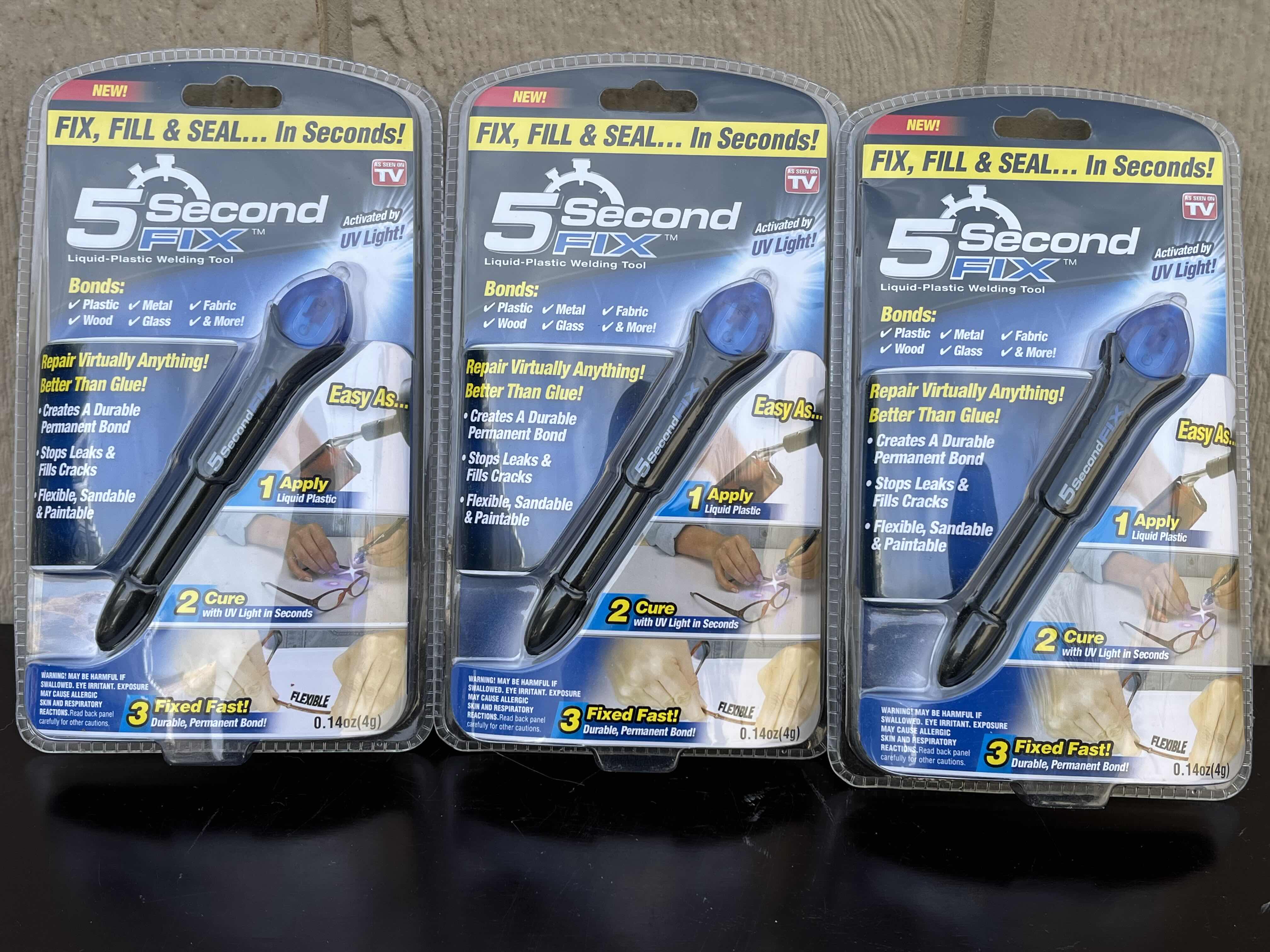 Photo 1 of 5 SECOND FIX LIQUID PLASTIC WELDING TOOL 3-PACK