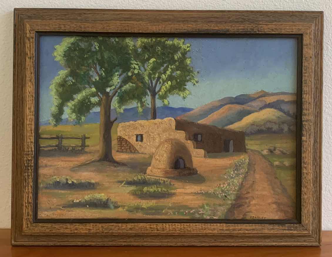 Photo 1 of LANDSCAPE PAINTING SIGNED BY ARTIST HOADLEY
18” X 13.5”