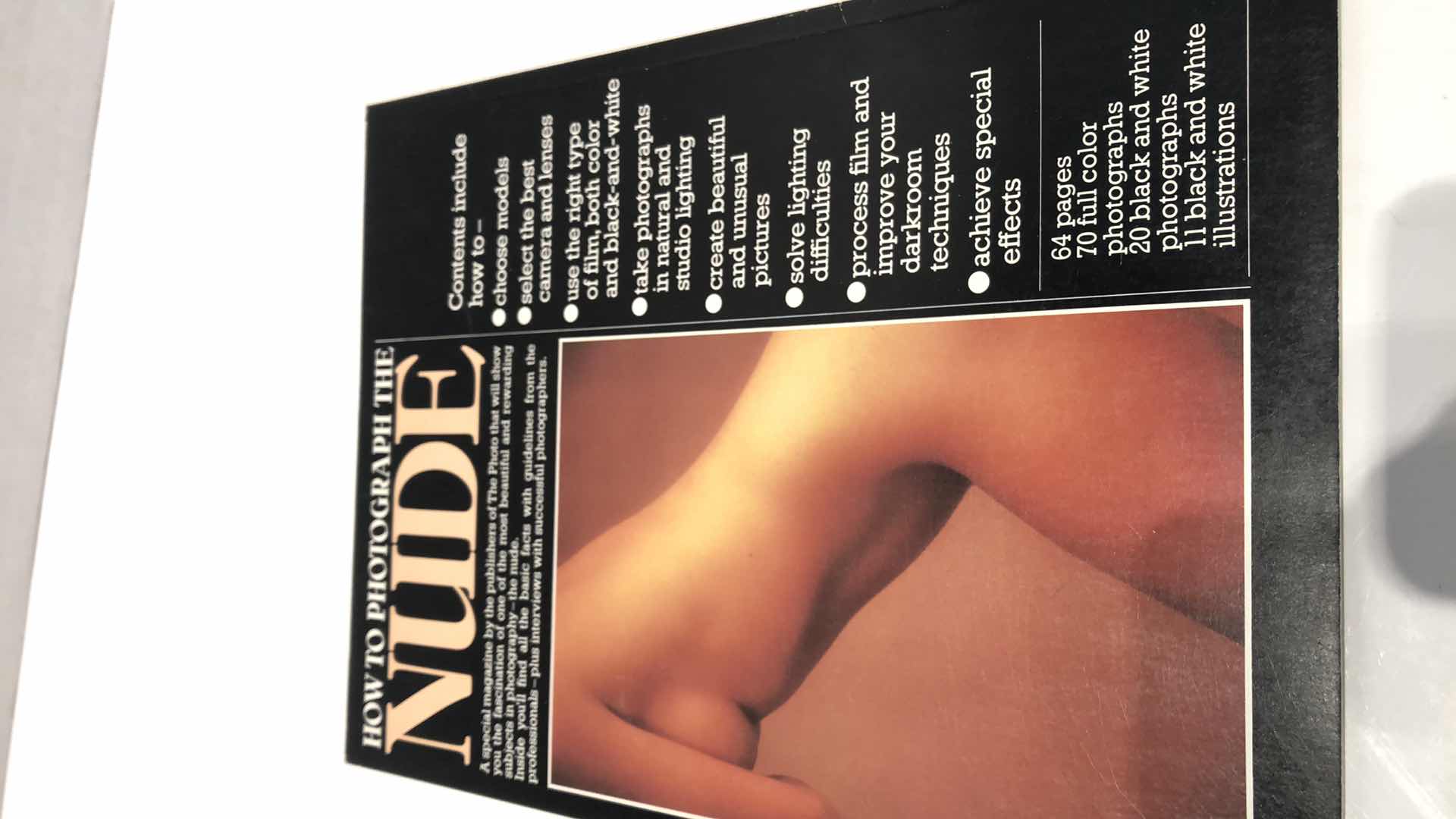 Photo 3 of HOW TO PHOTOGRAPH THE NUDE BOOK
