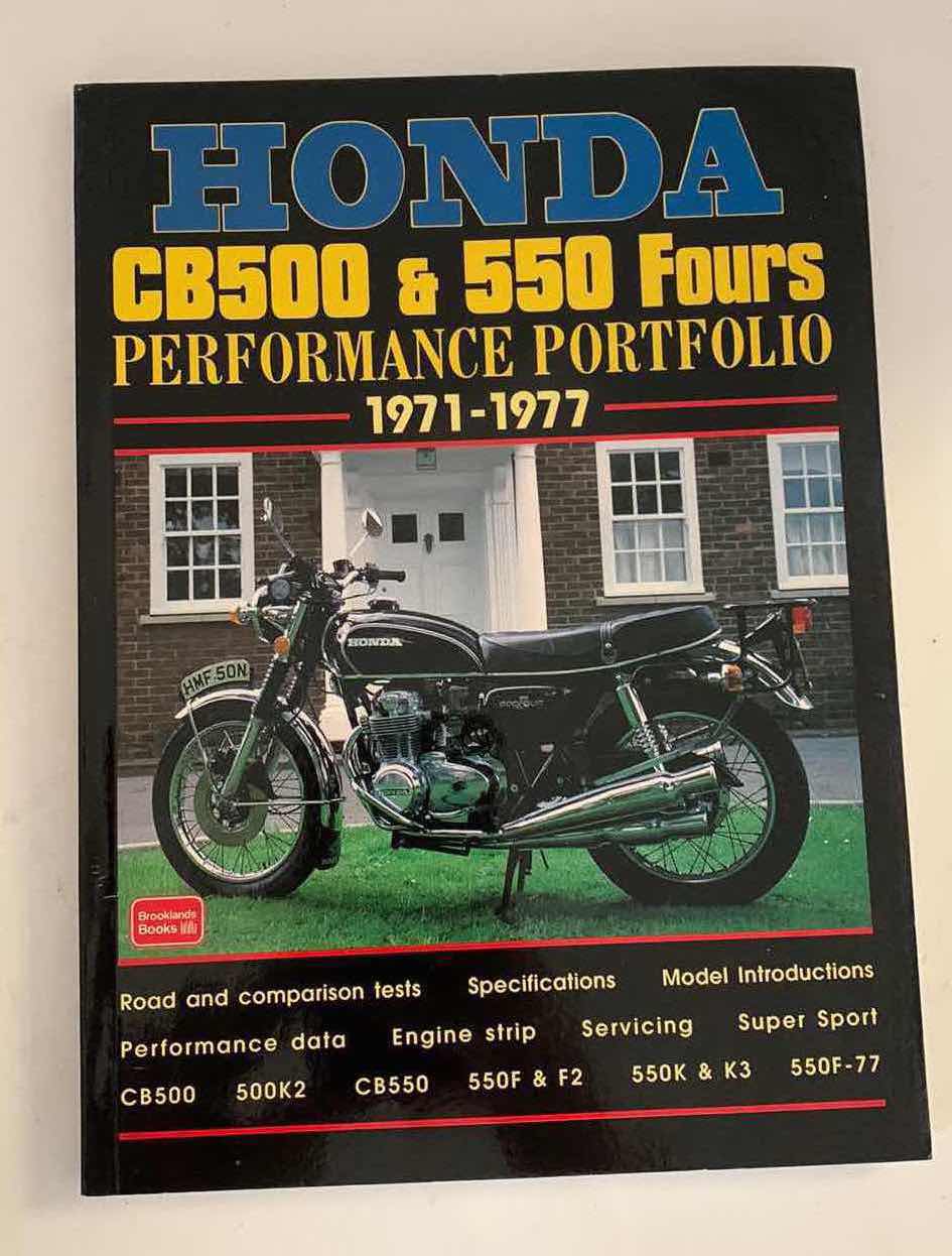 Photo 1 of MOTORCYCLING - HONDA CB500 & 550 FOURS - 1971-1977