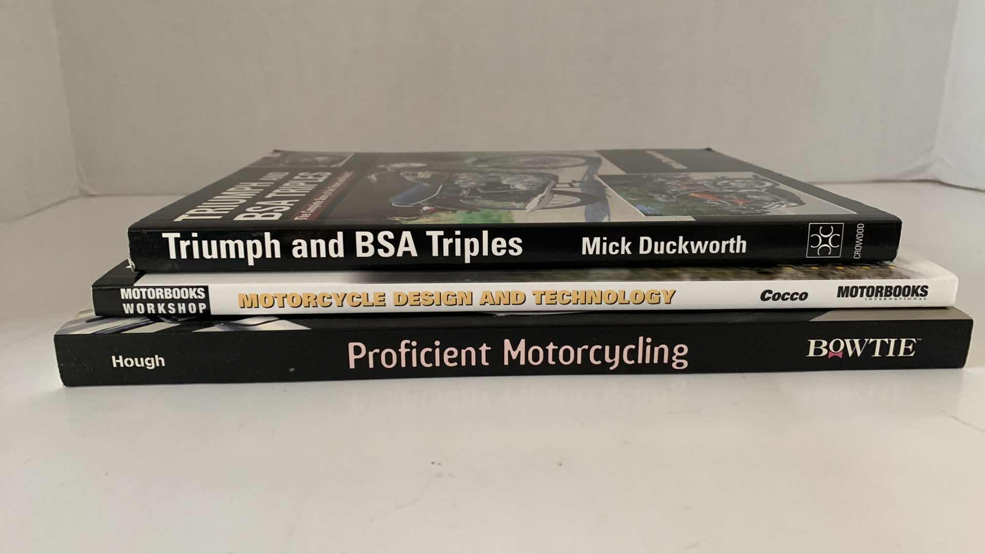 Photo 2 of 3 MOTORCYCLE BOOKS VARIOUS AUTHORS