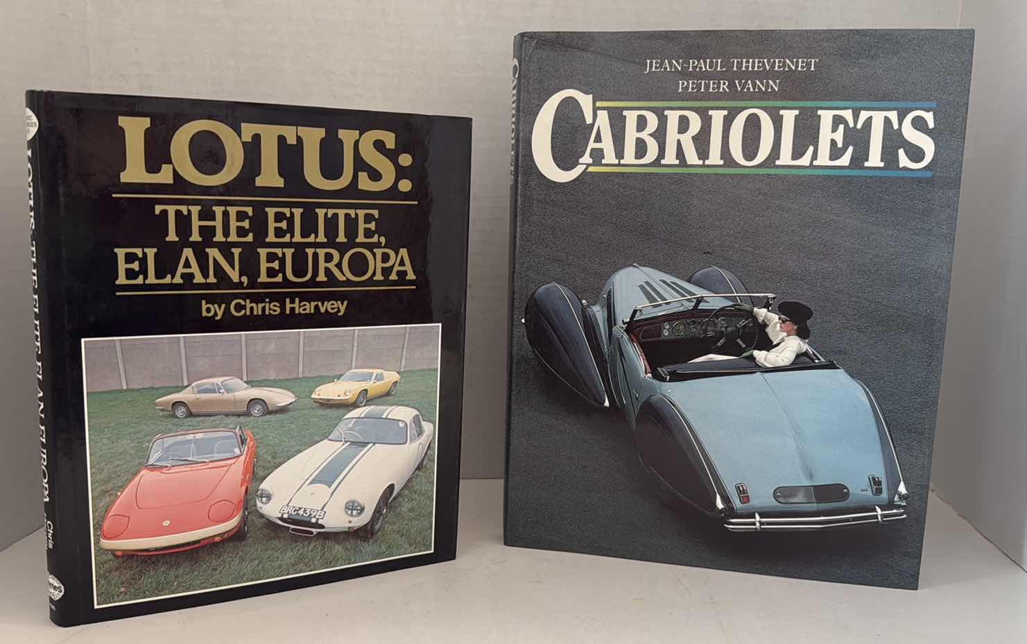 Photo 1 of 2 VINTAGE CAR BOOKS, LOTUS AND CABRIOLETS