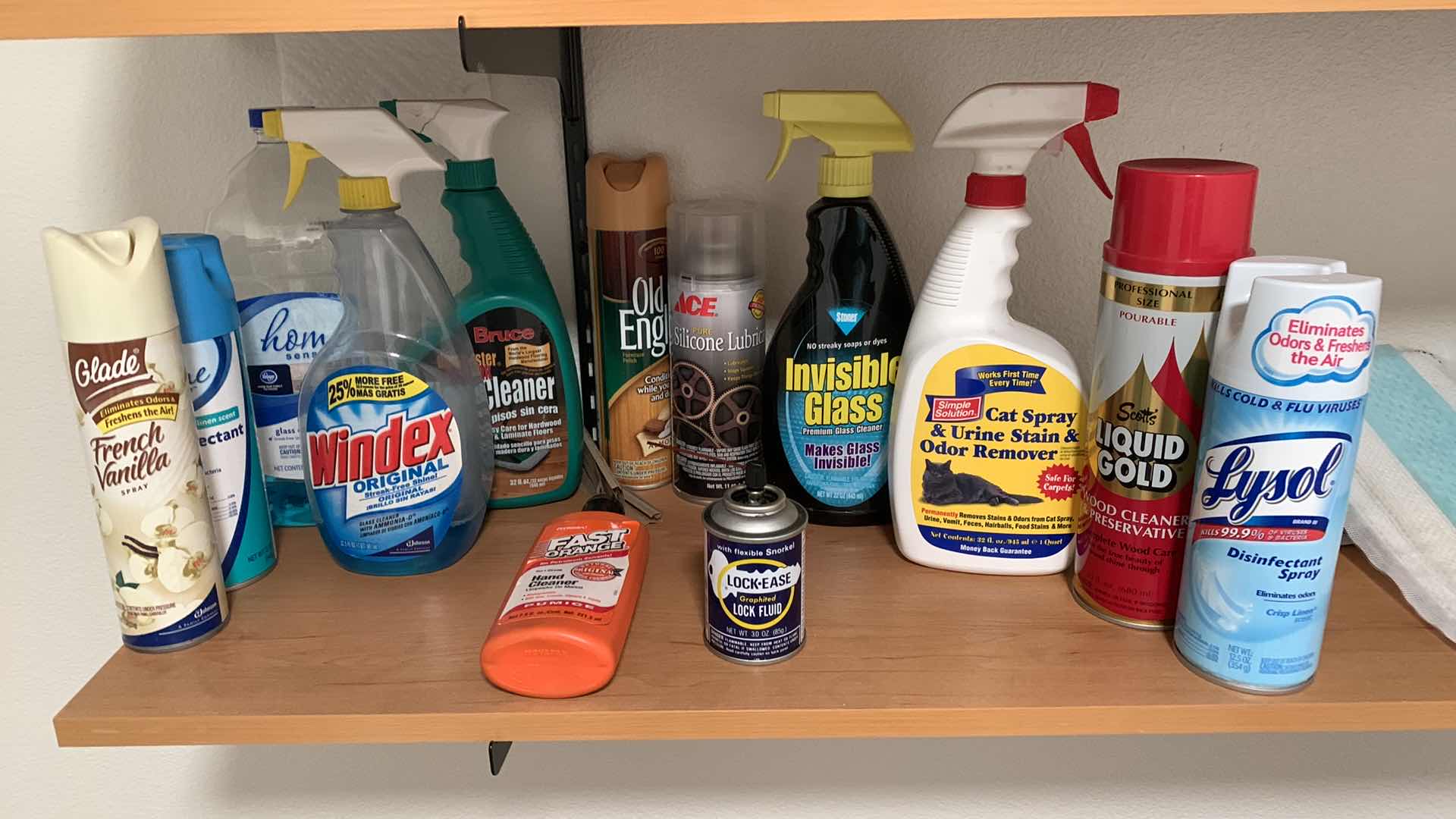 Photo 1 of HOUSEHOLD CLEANING CHEMICALS