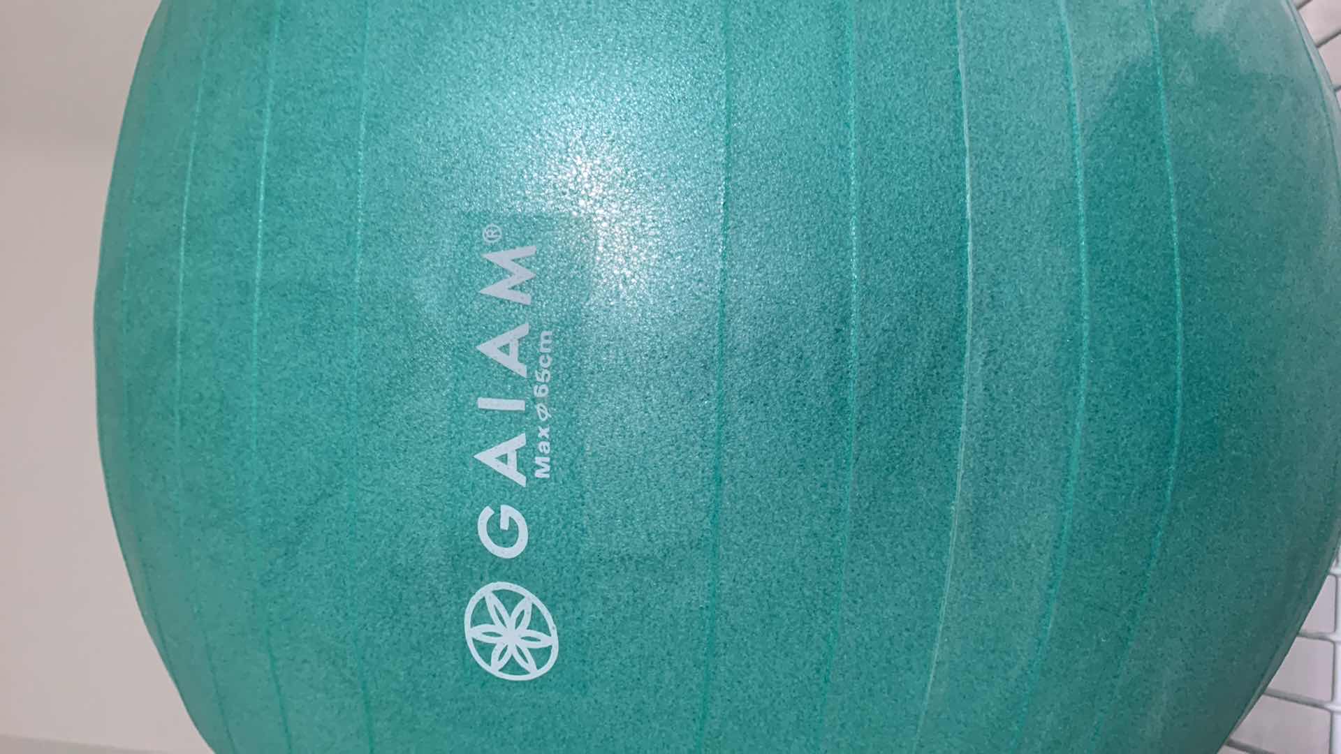 Photo 2 of EXERCISE BALL AND YOGA MAT