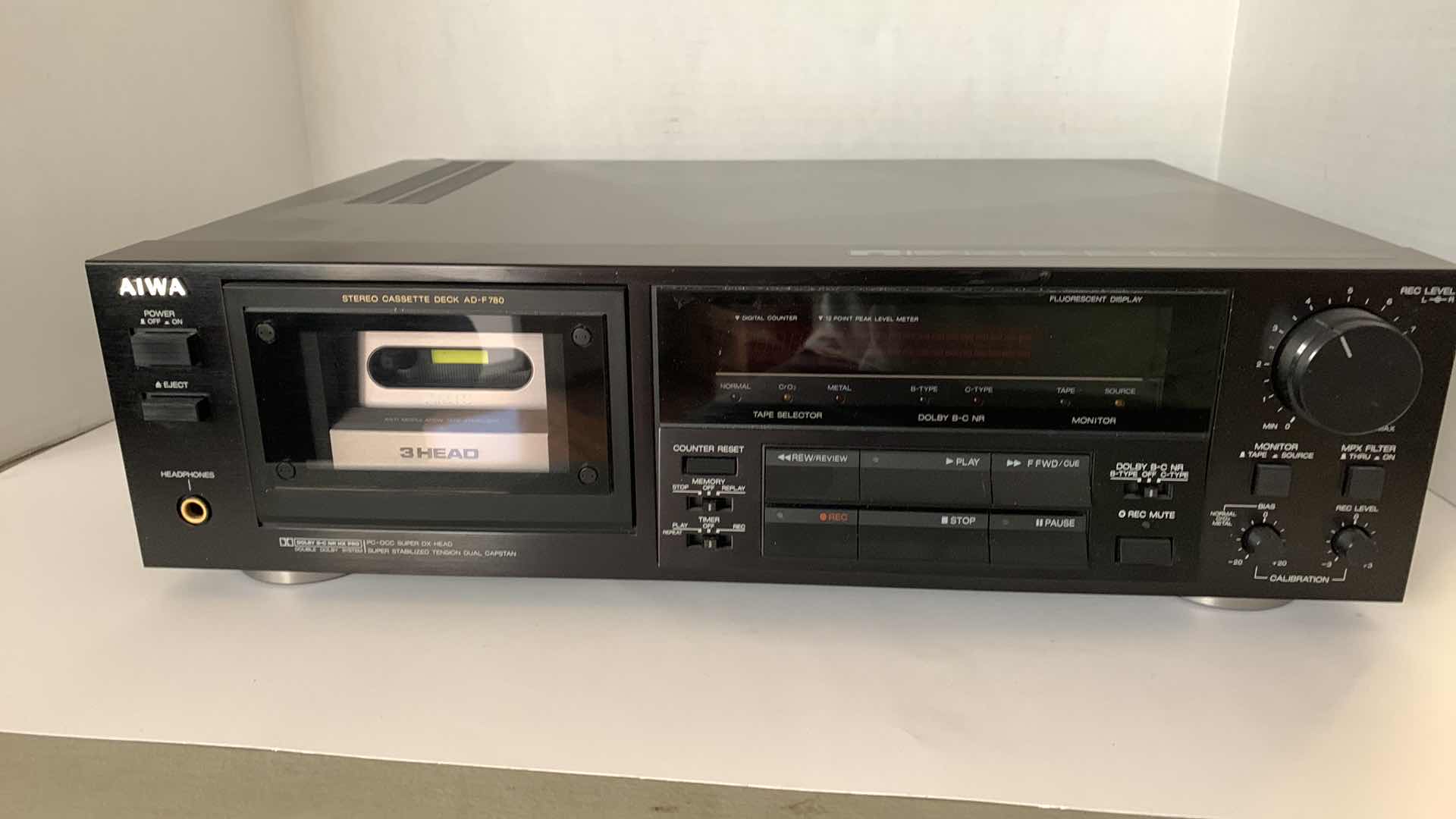 Photo 1 of AIWA STERO CASSETTE DECK MODEL AD-F780